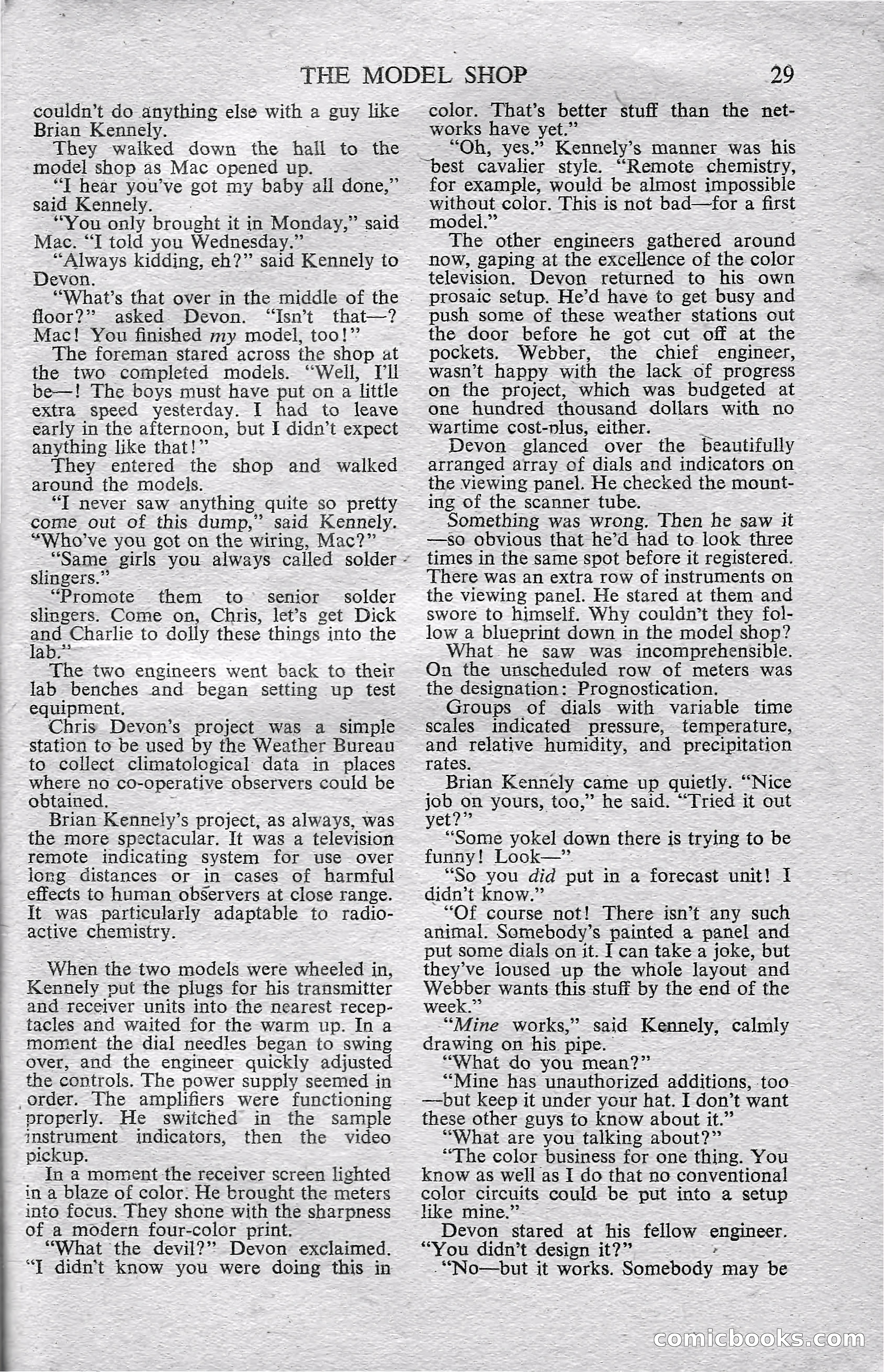 Astounding Science Fiction (British Edition) — page 31 of 68