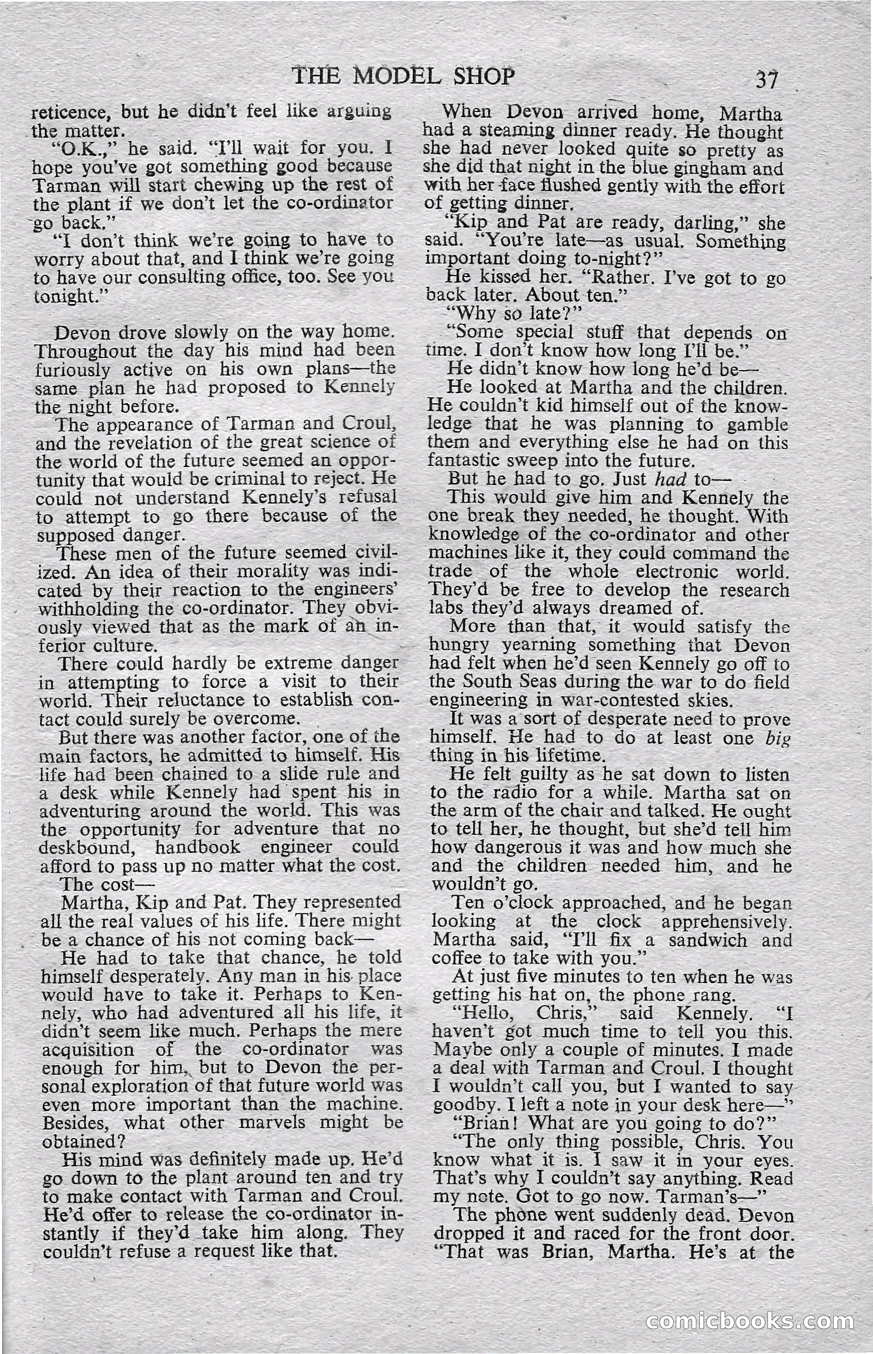 Astounding Science Fiction (British Edition) — page 39 of 68