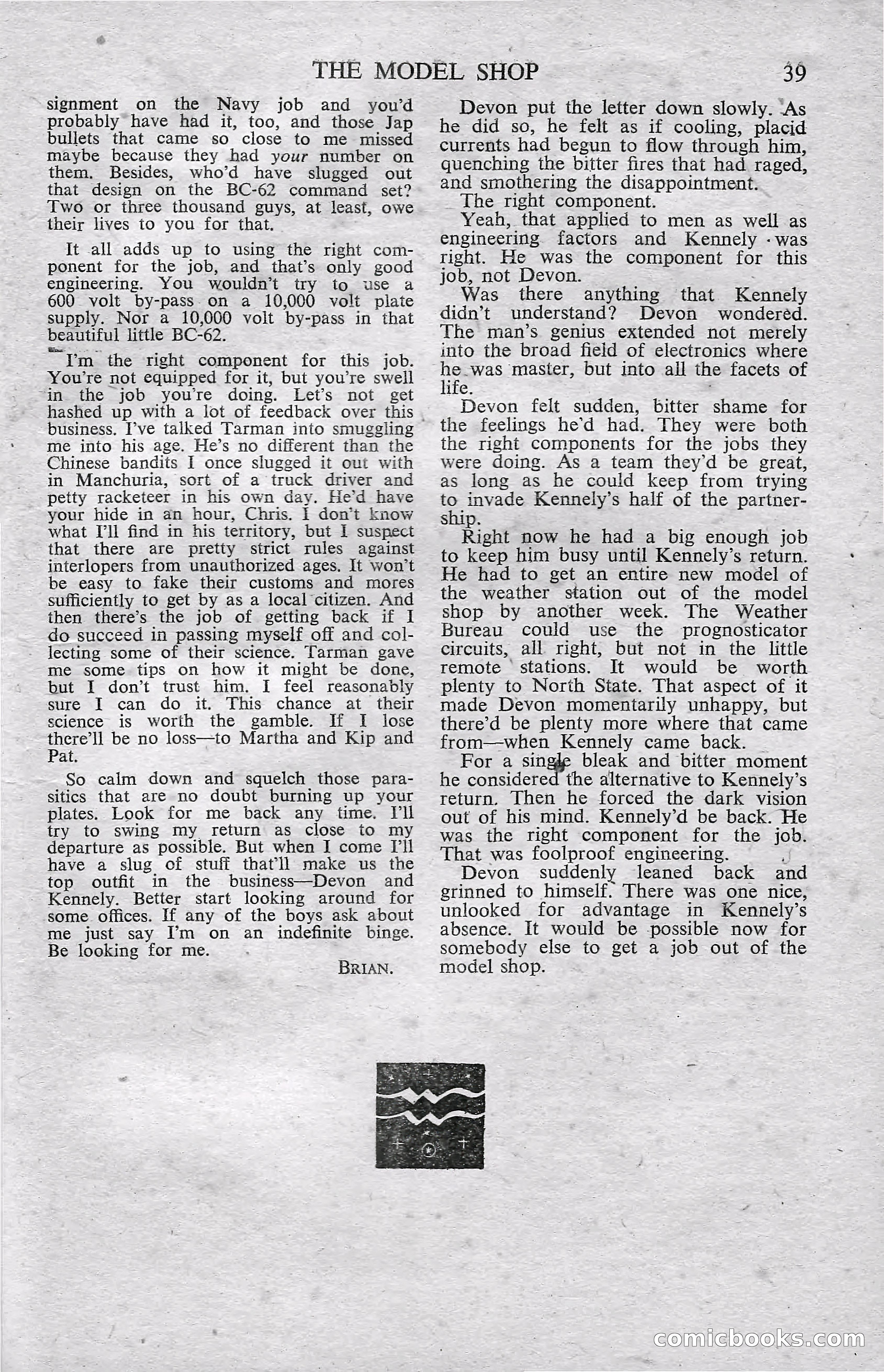Astounding Science Fiction (British Edition) — page 41 of 68