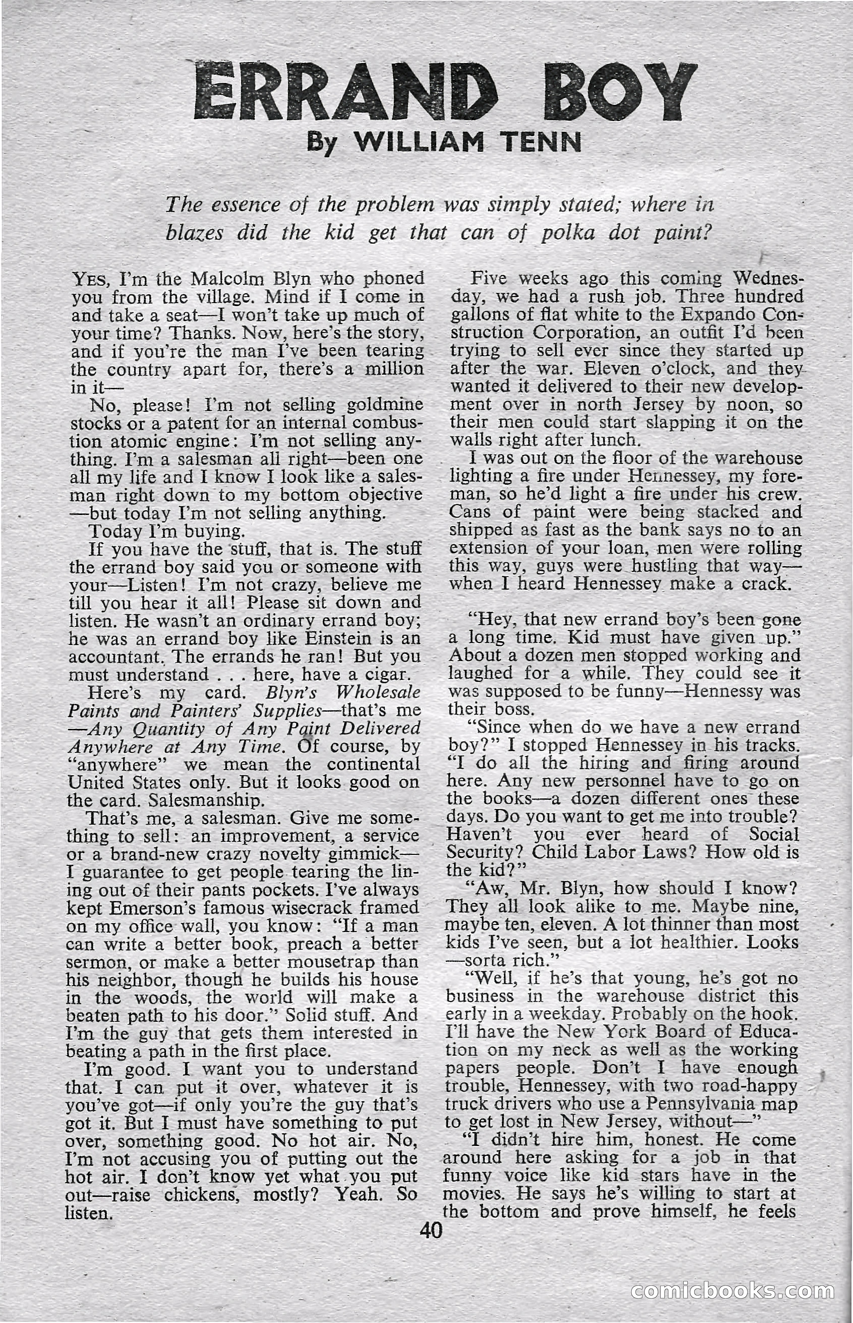Astounding Science Fiction (British Edition) — page 42 of 68