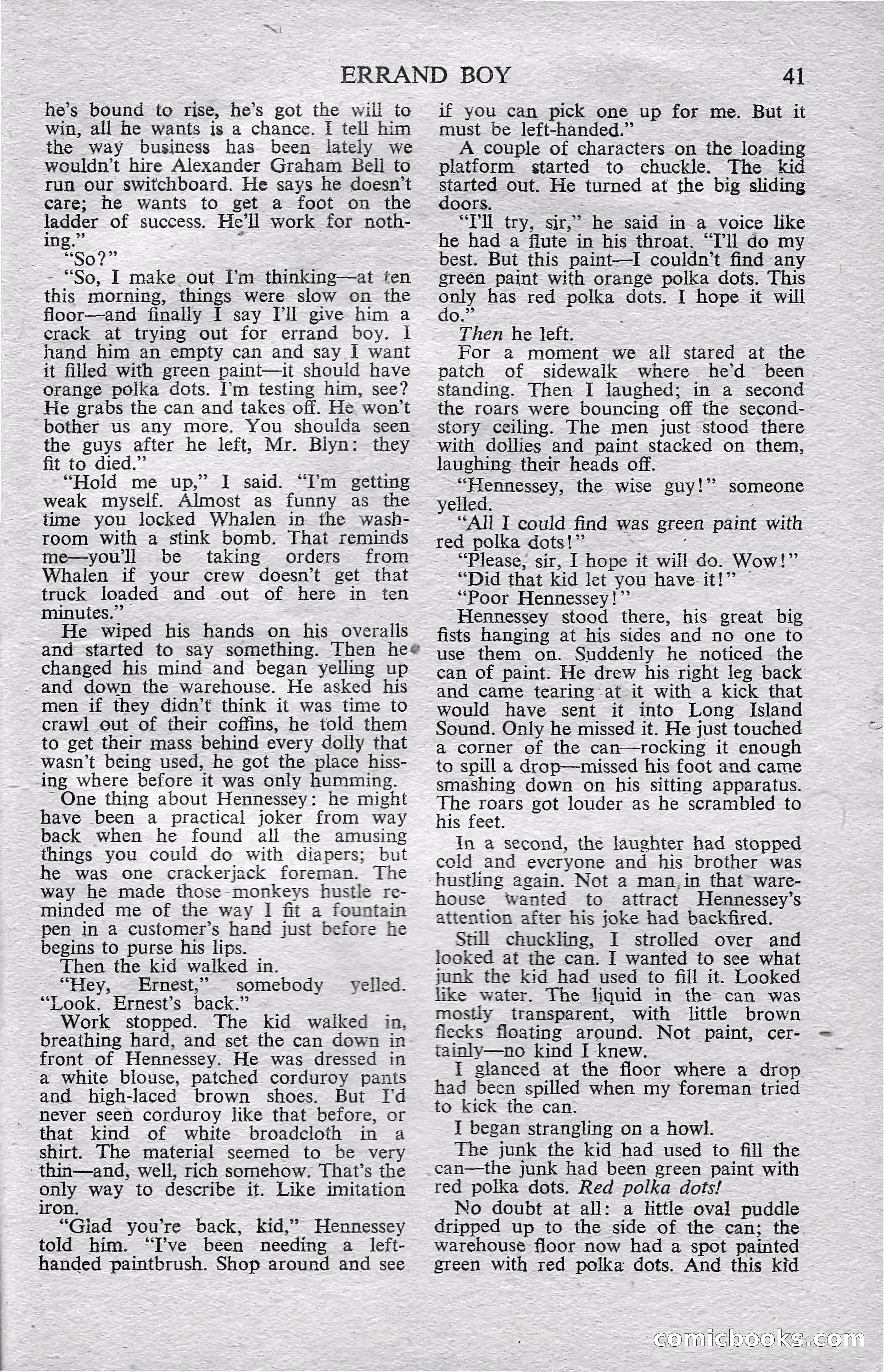 Astounding Science Fiction (British Edition) — page 43 of 68