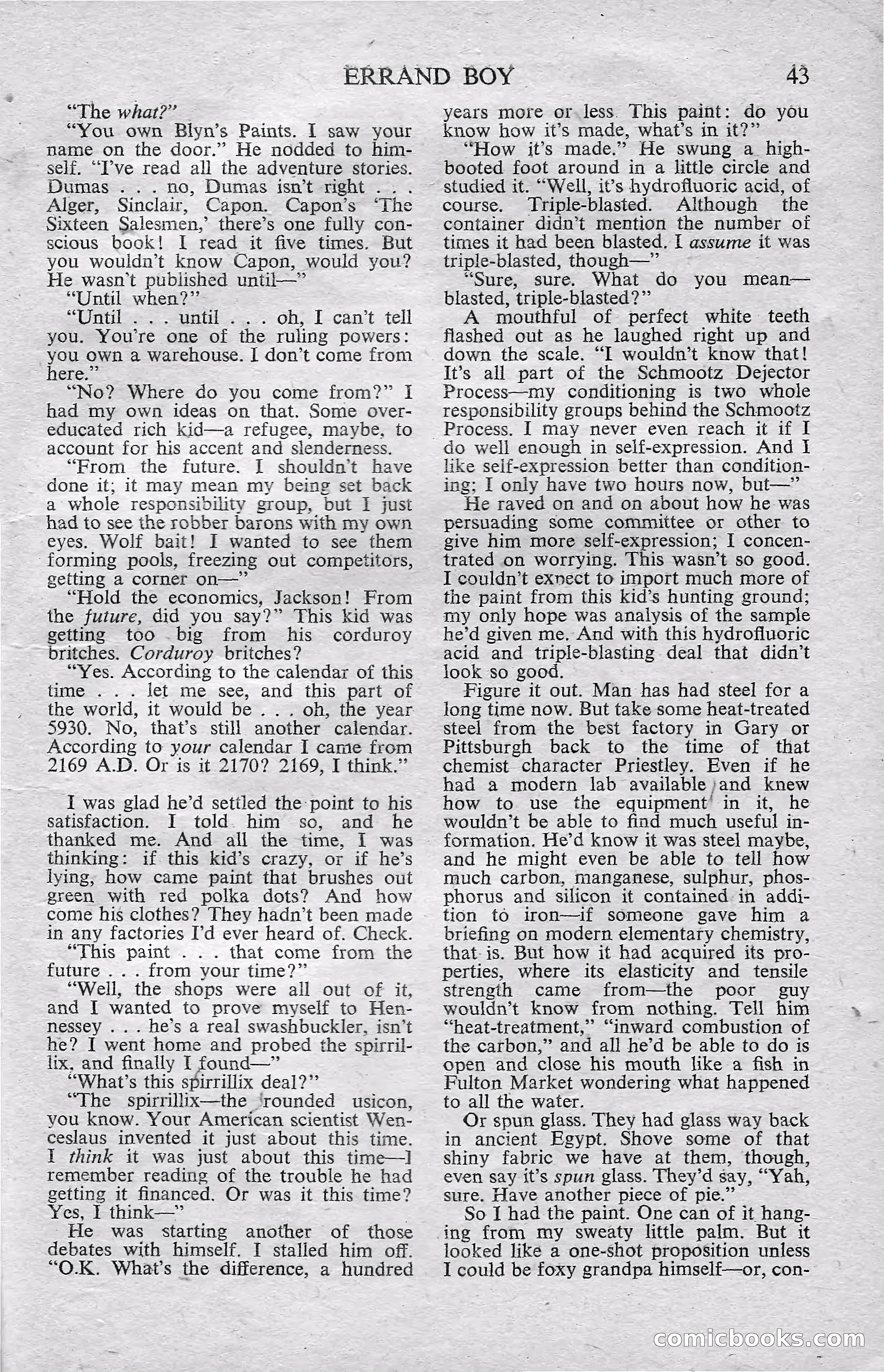 Astounding Science Fiction (British Edition) — page 45 of 68