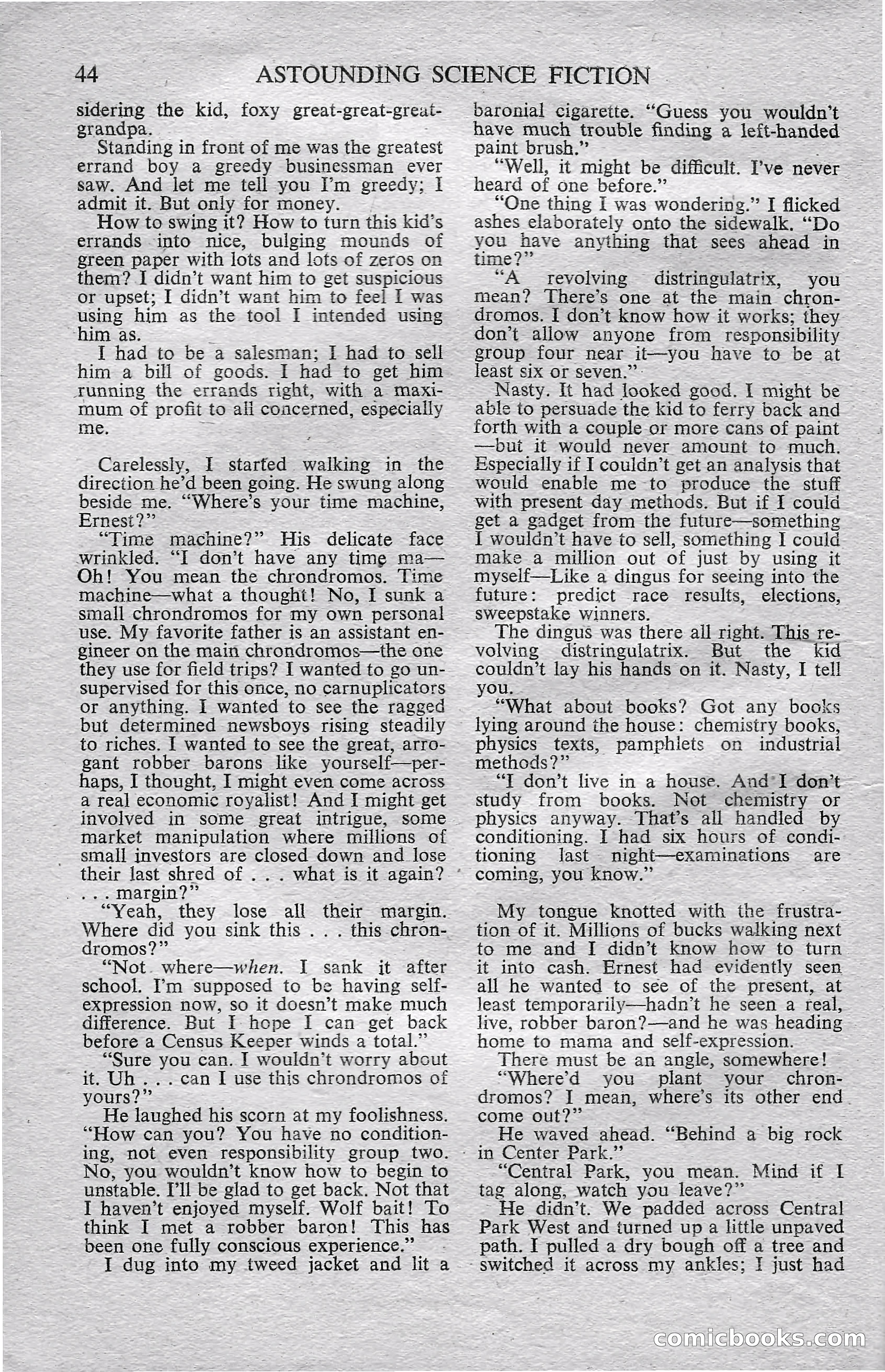 Astounding Science Fiction (British Edition) — page 46 of 68
