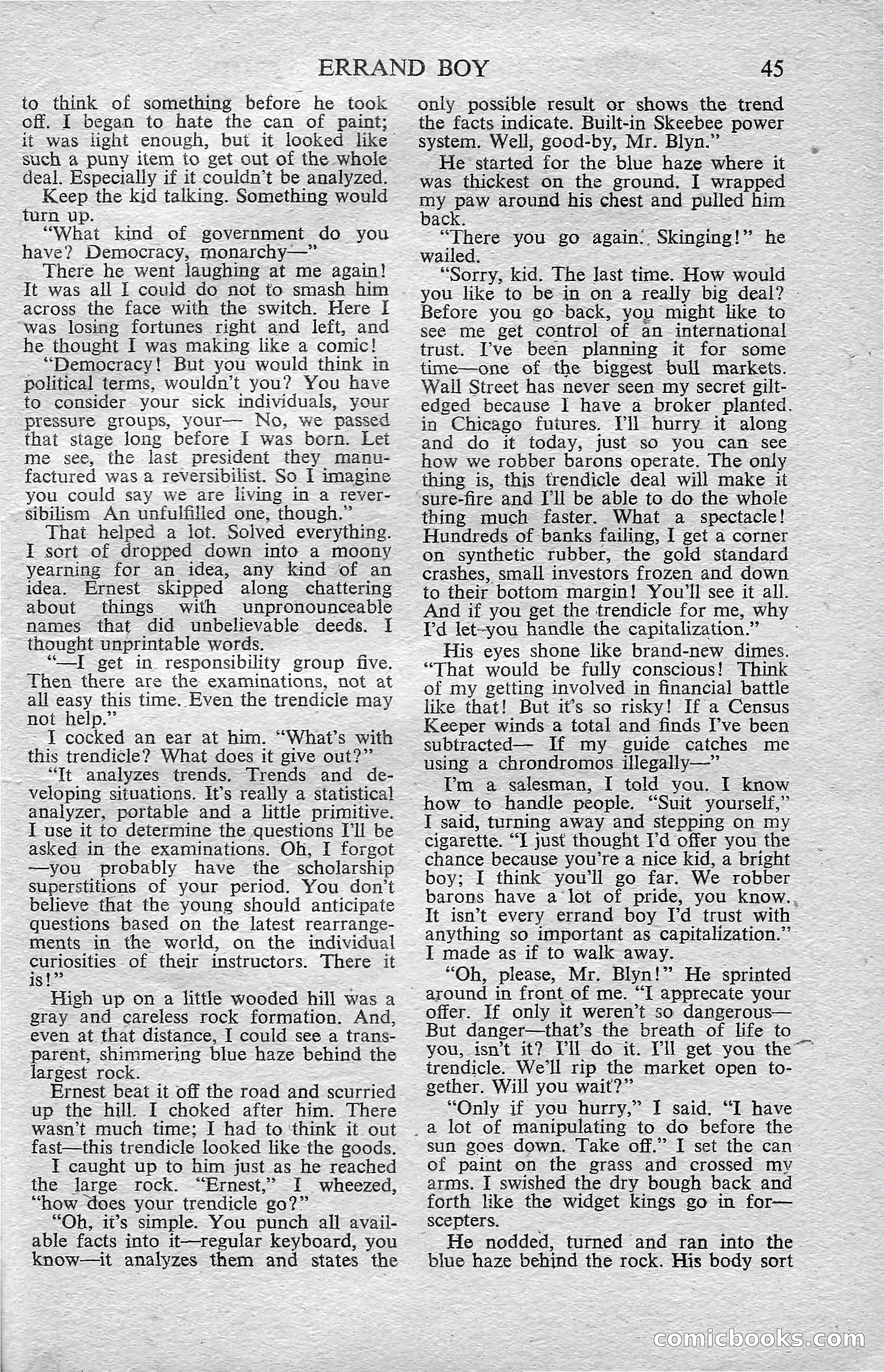 Astounding Science Fiction (British Edition) — page 47 of 68