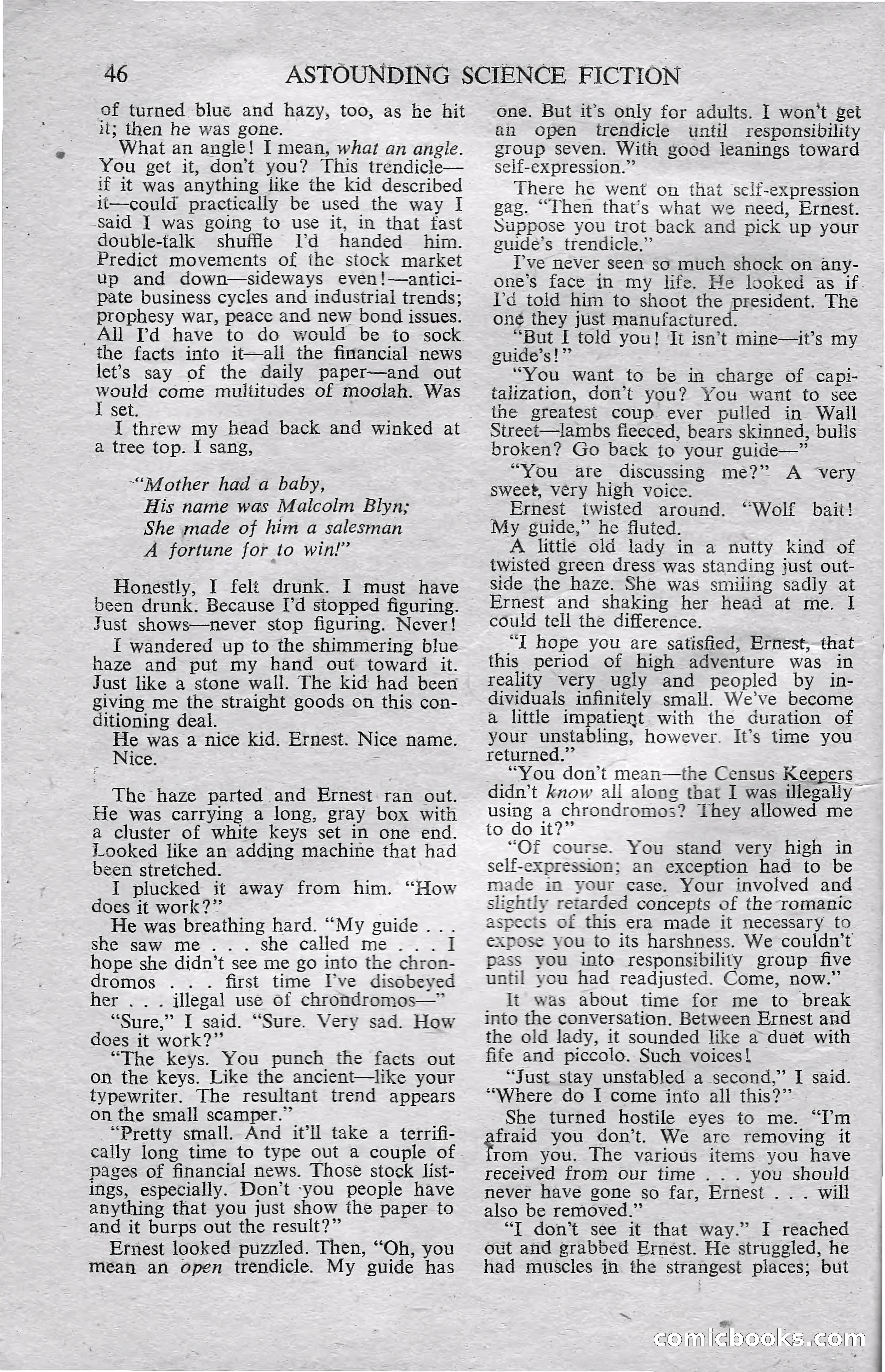 Astounding Science Fiction (British Edition) — page 48 of 68
