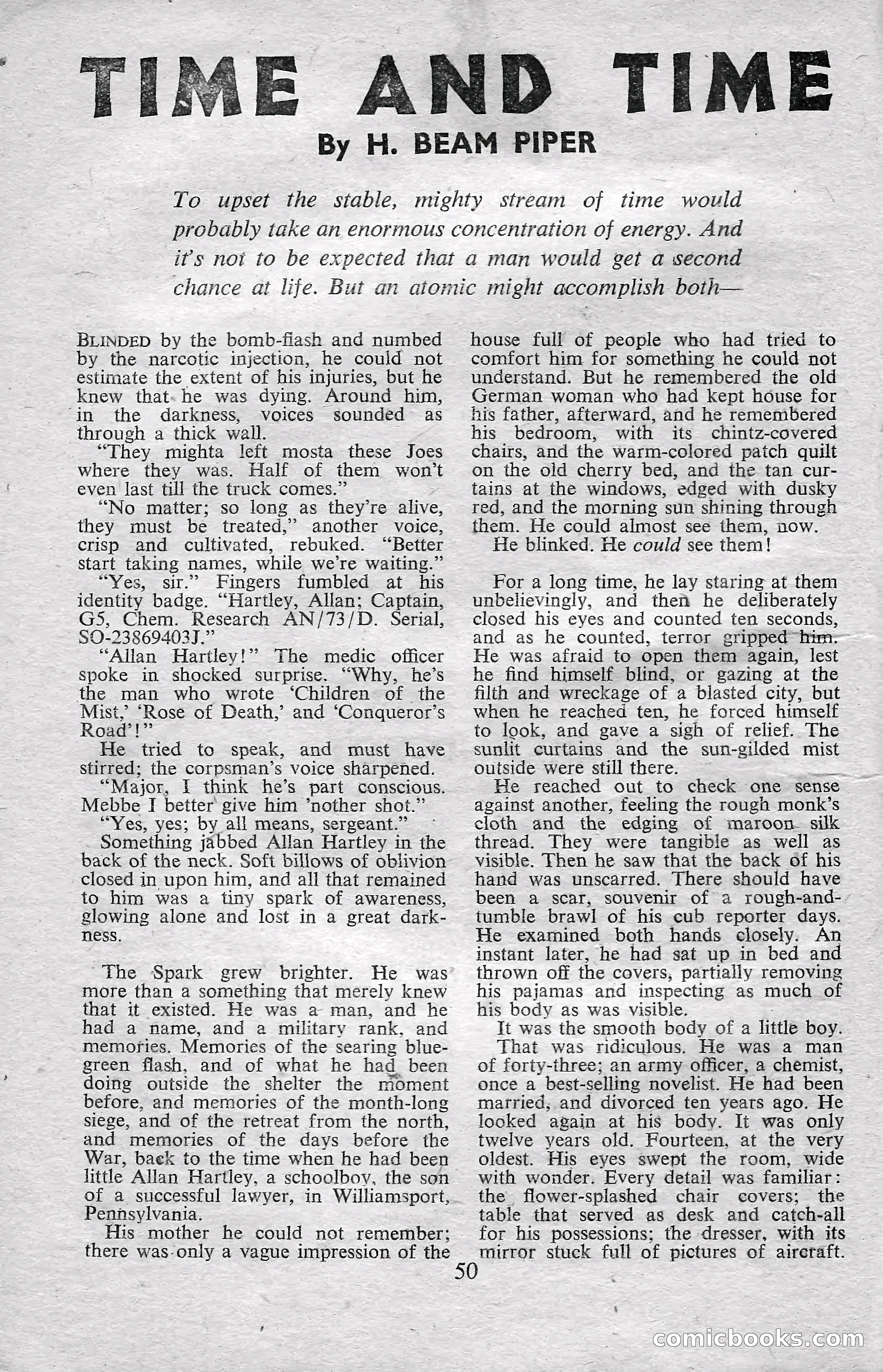 Astounding Science Fiction (British Edition) — page 52 of 68