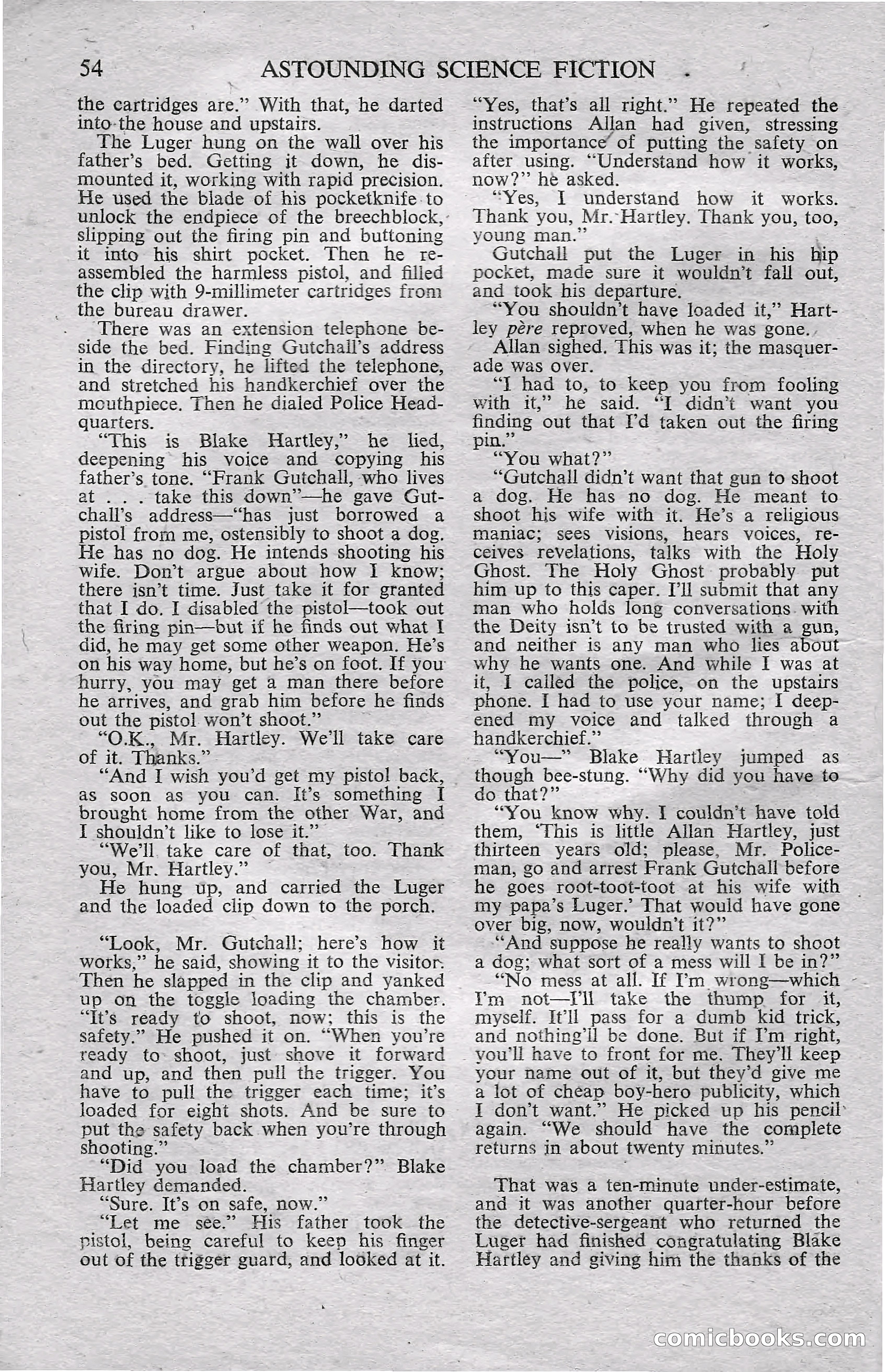 Astounding Science Fiction (British Edition) — page 56 of 68