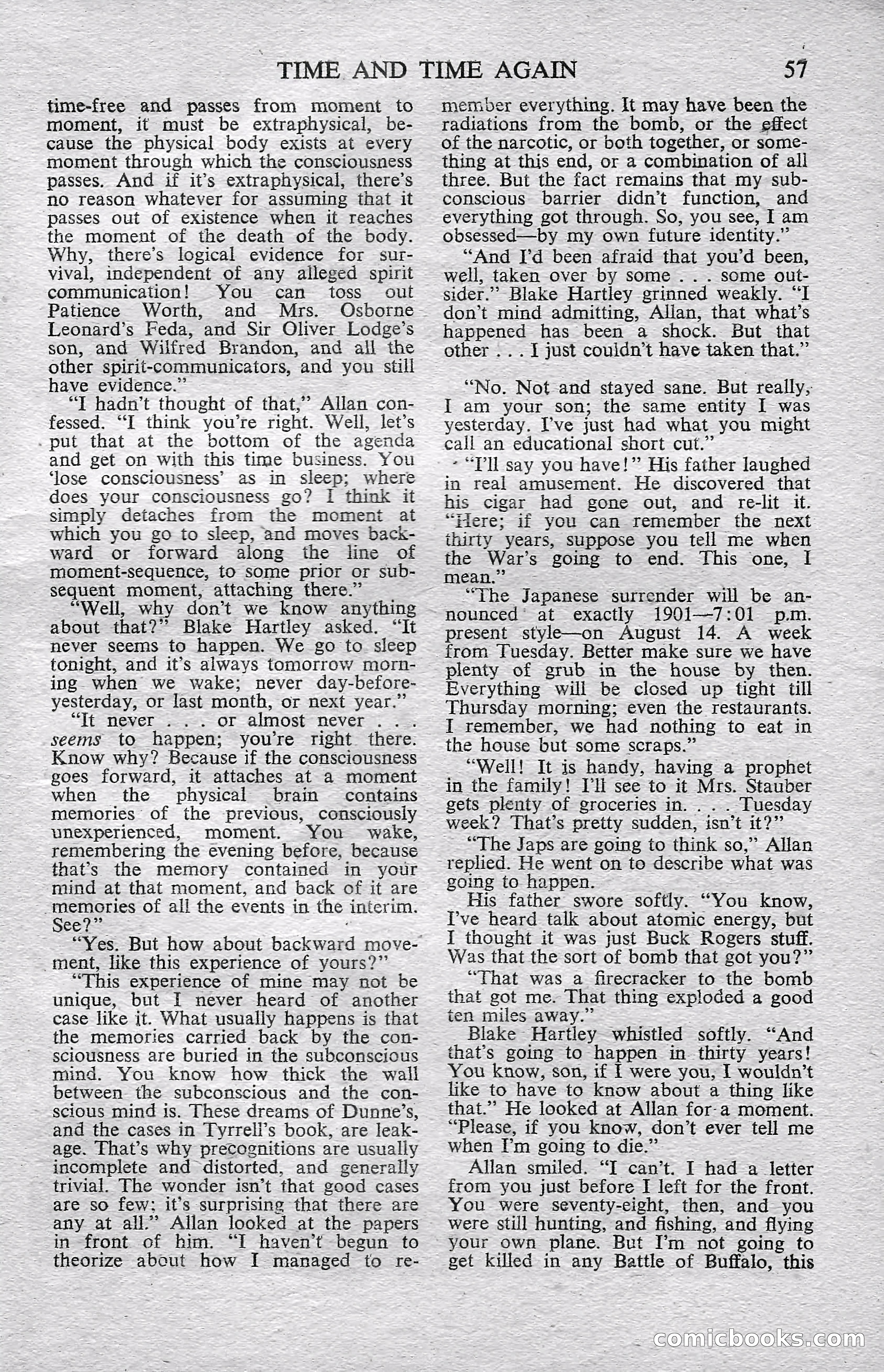 Astounding Science Fiction (British Edition) — page 59 of 68