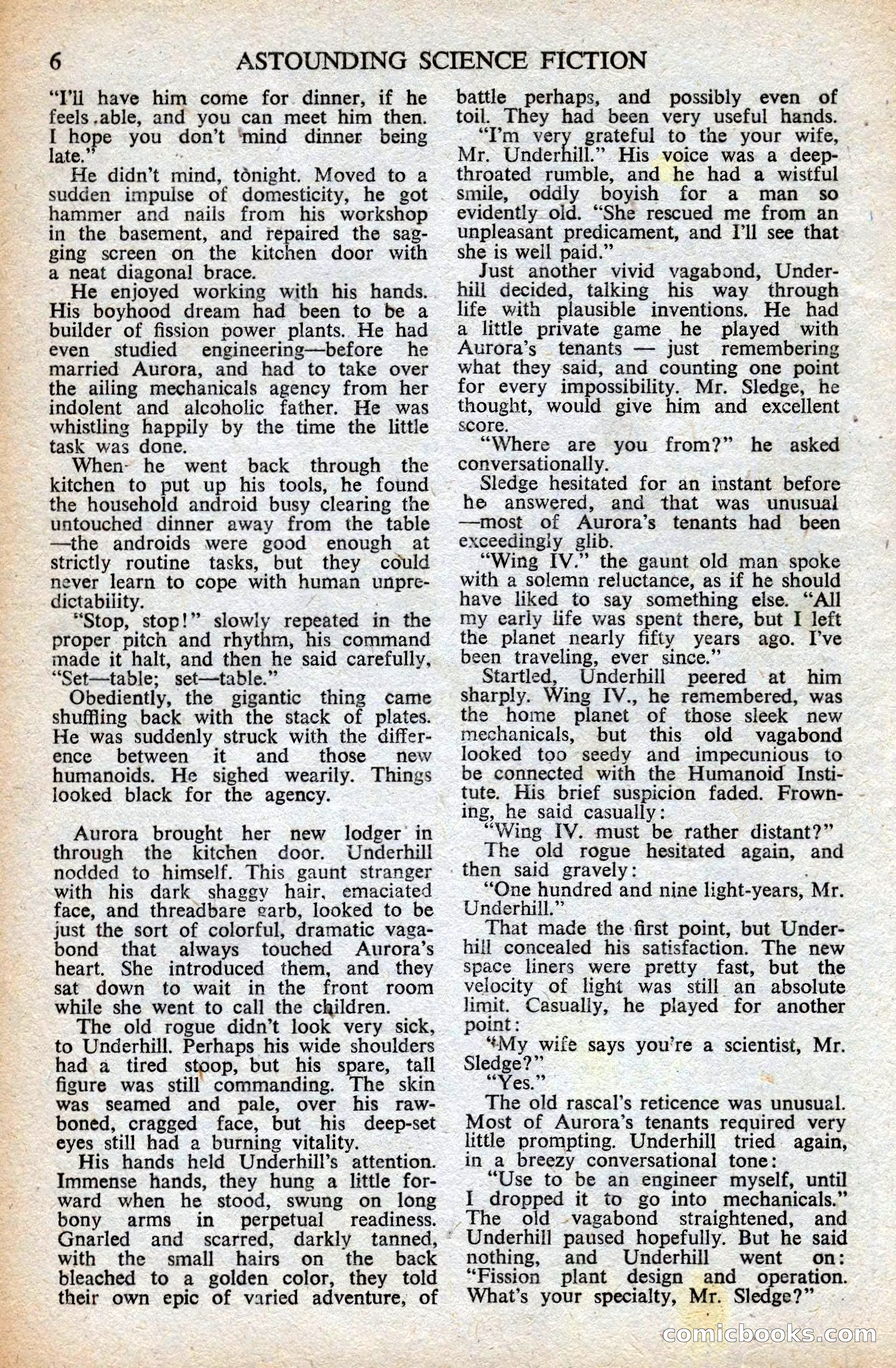 Astounding British Edition, Vol. 6, No. 2 — page 8 of 68