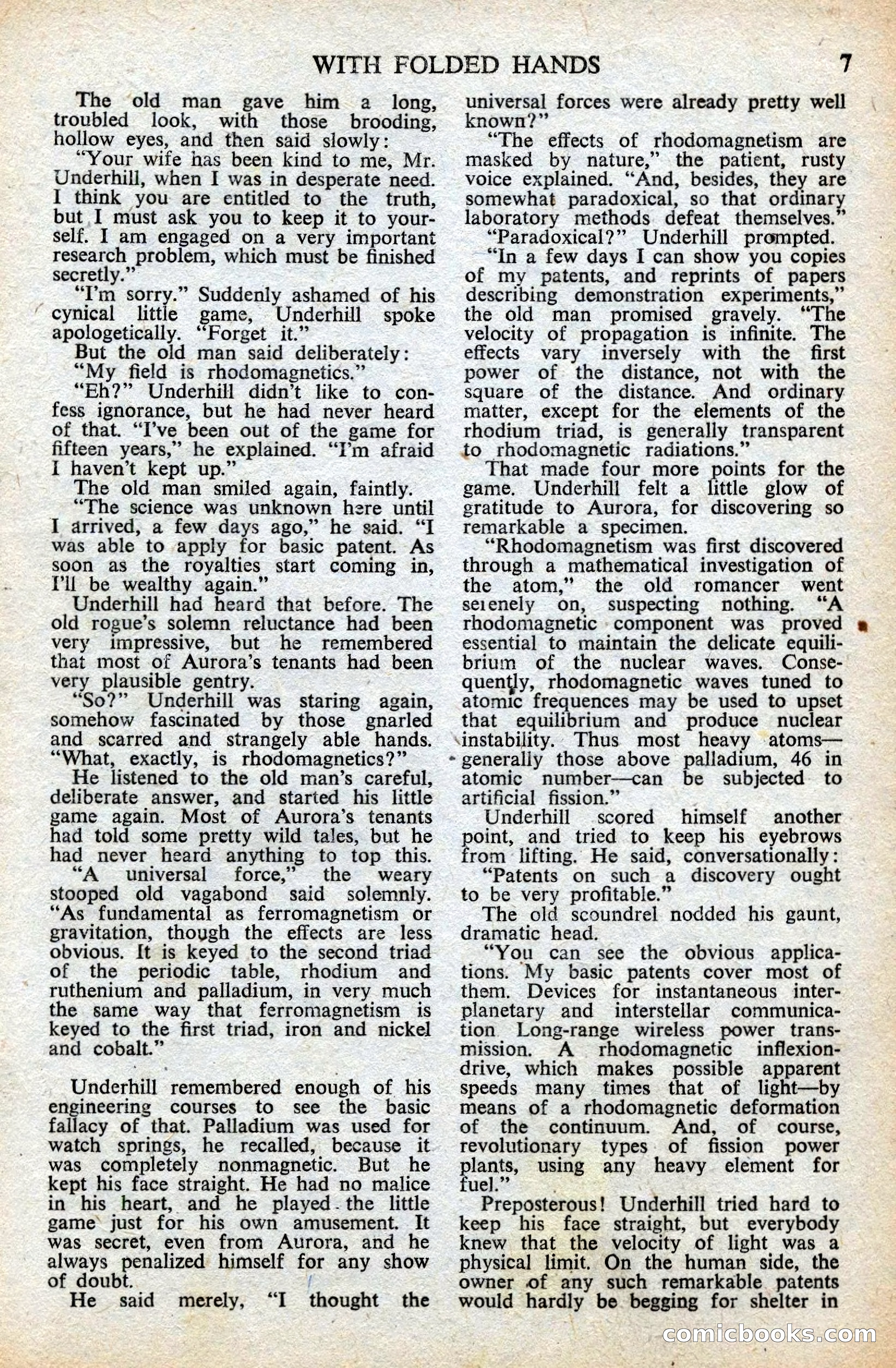 Astounding British Edition, Vol. 6, No. 2 — page 9 of 68