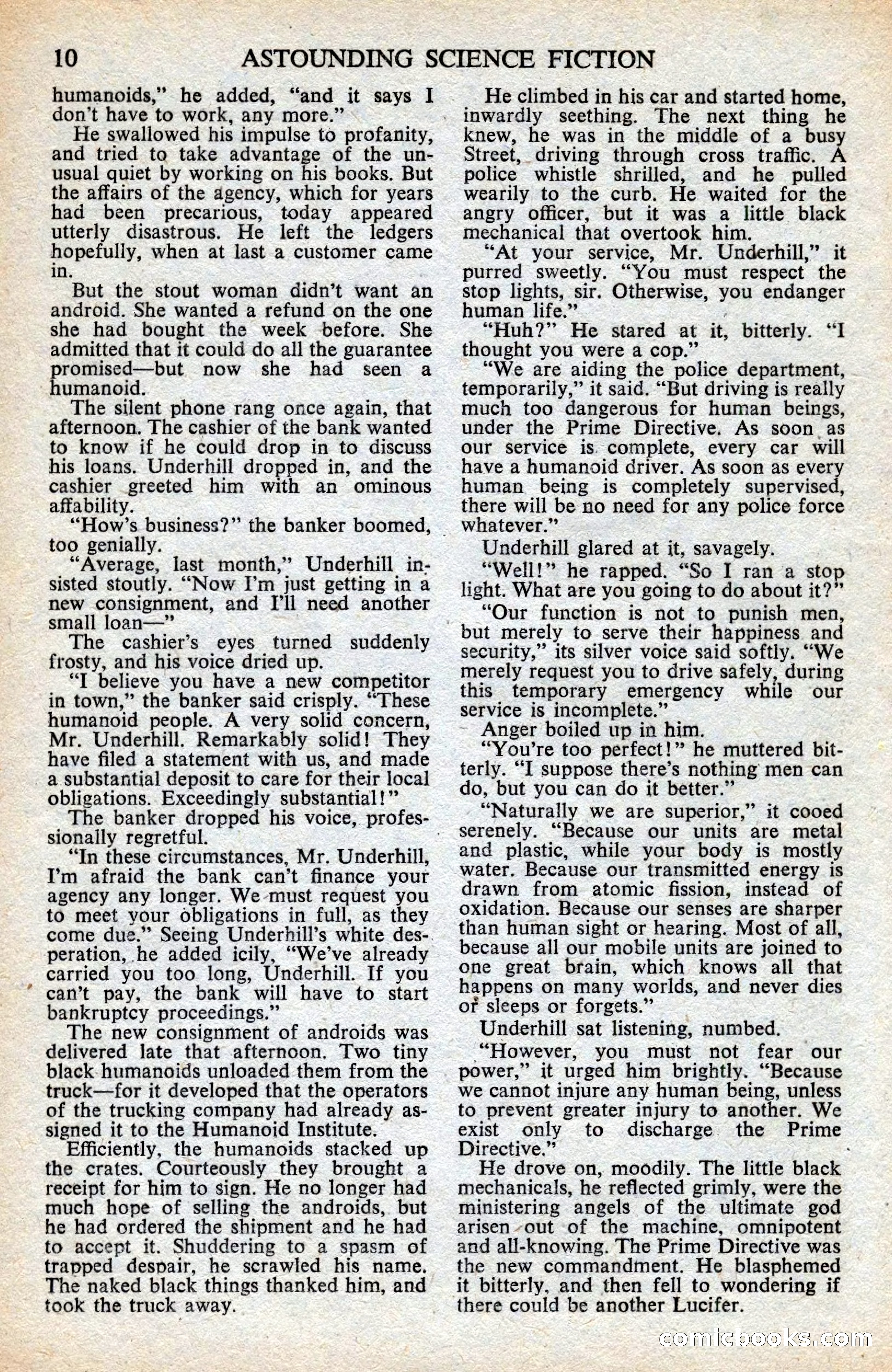 Astounding British Edition, Vol. 6, No. 2 — page 12 of 68