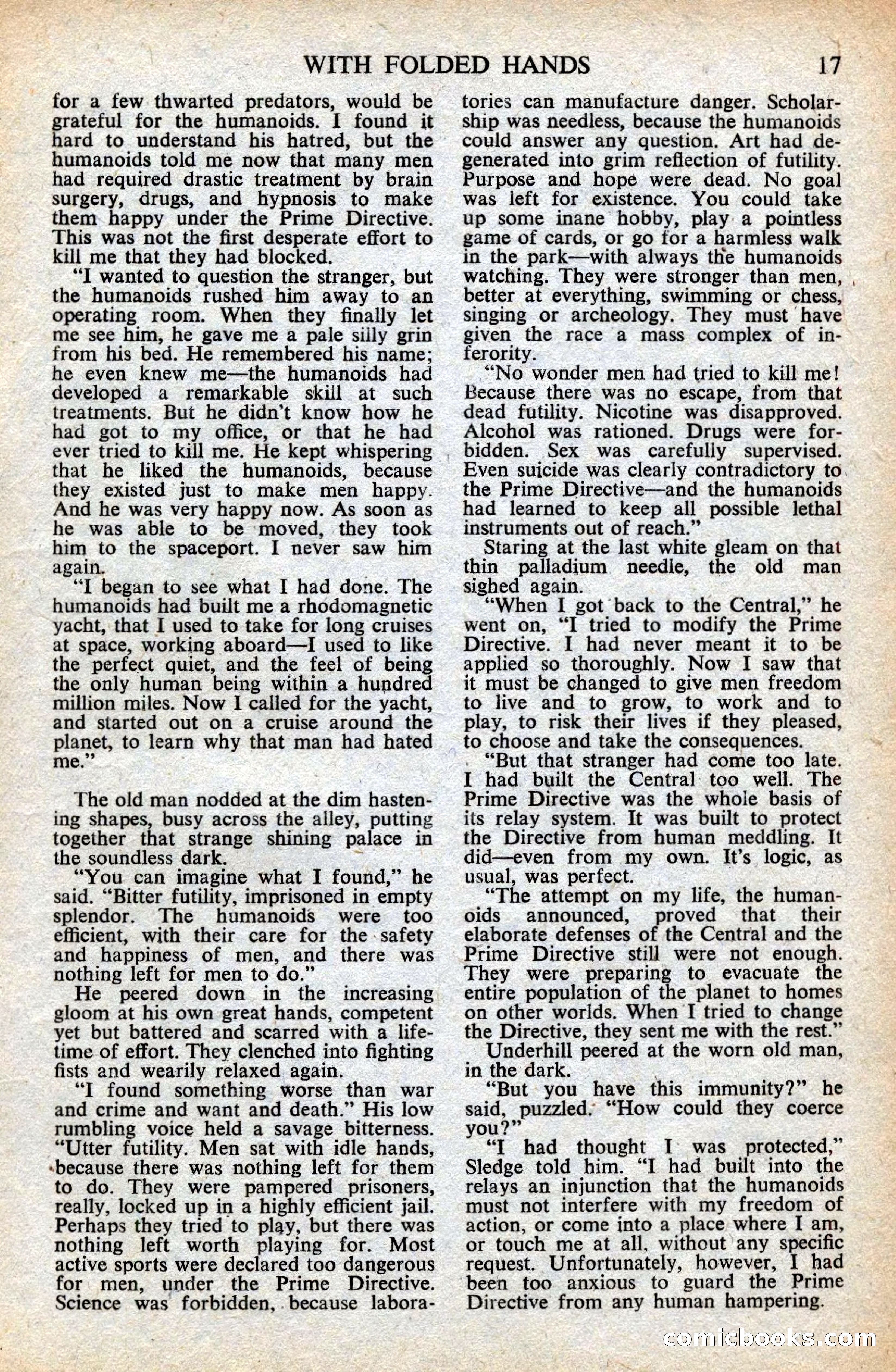 Astounding British Edition, Vol. 6, No. 2 — page 19 of 68