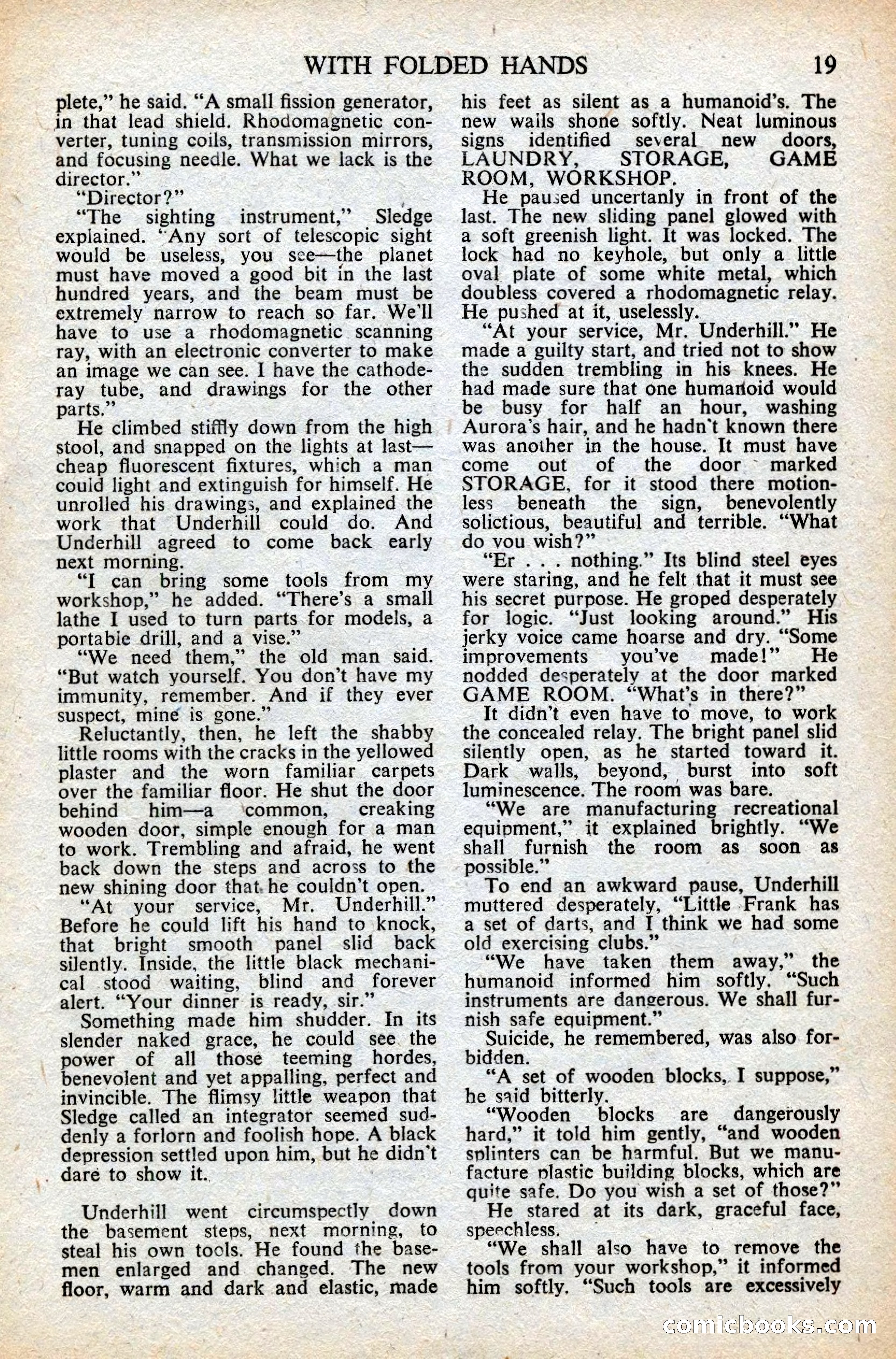 Astounding British Edition, Vol. 6, No. 2 — page 21 of 68