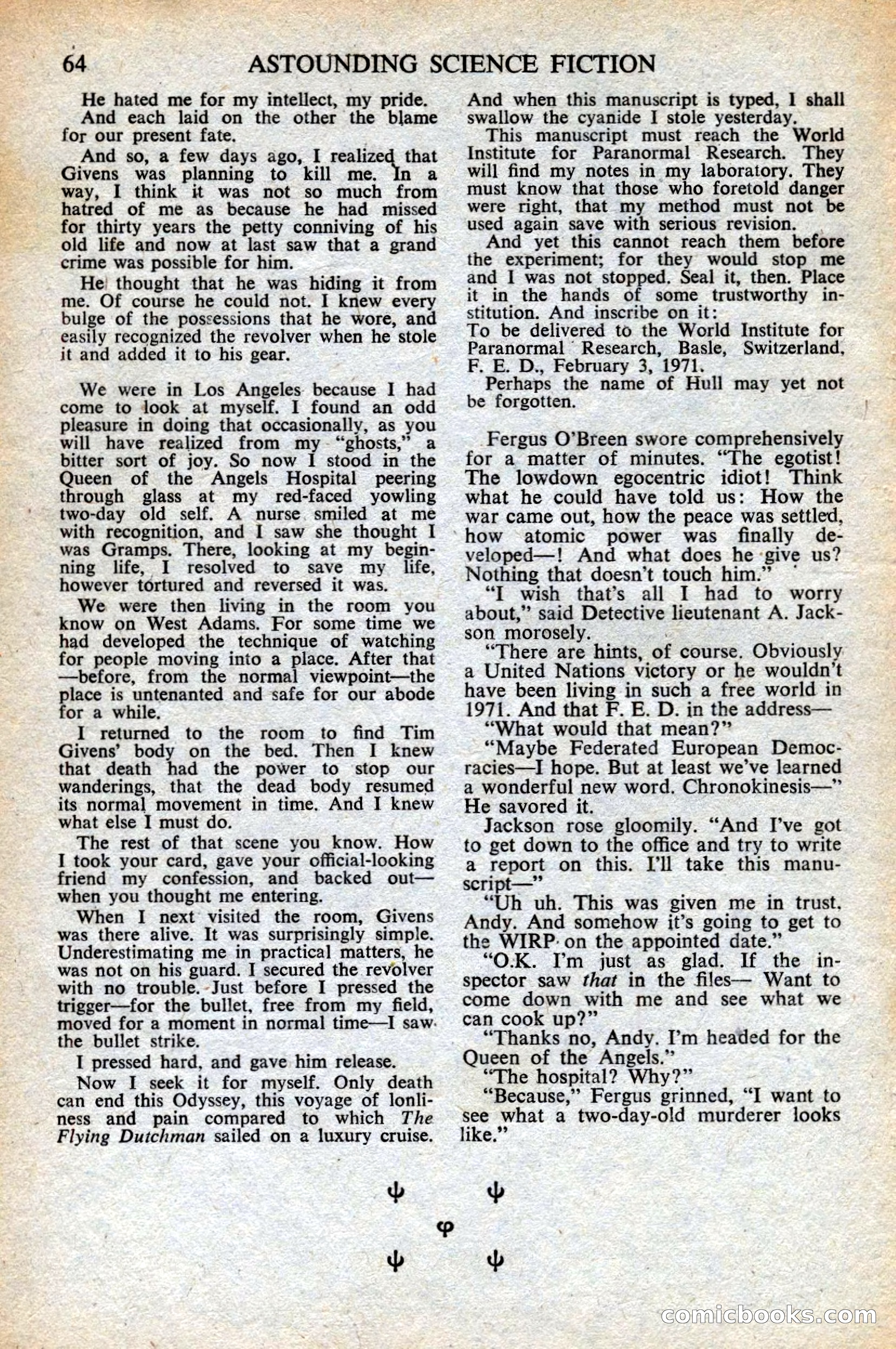 Astounding British Edition, Vol. 6, No. 2 — page 68 of 68