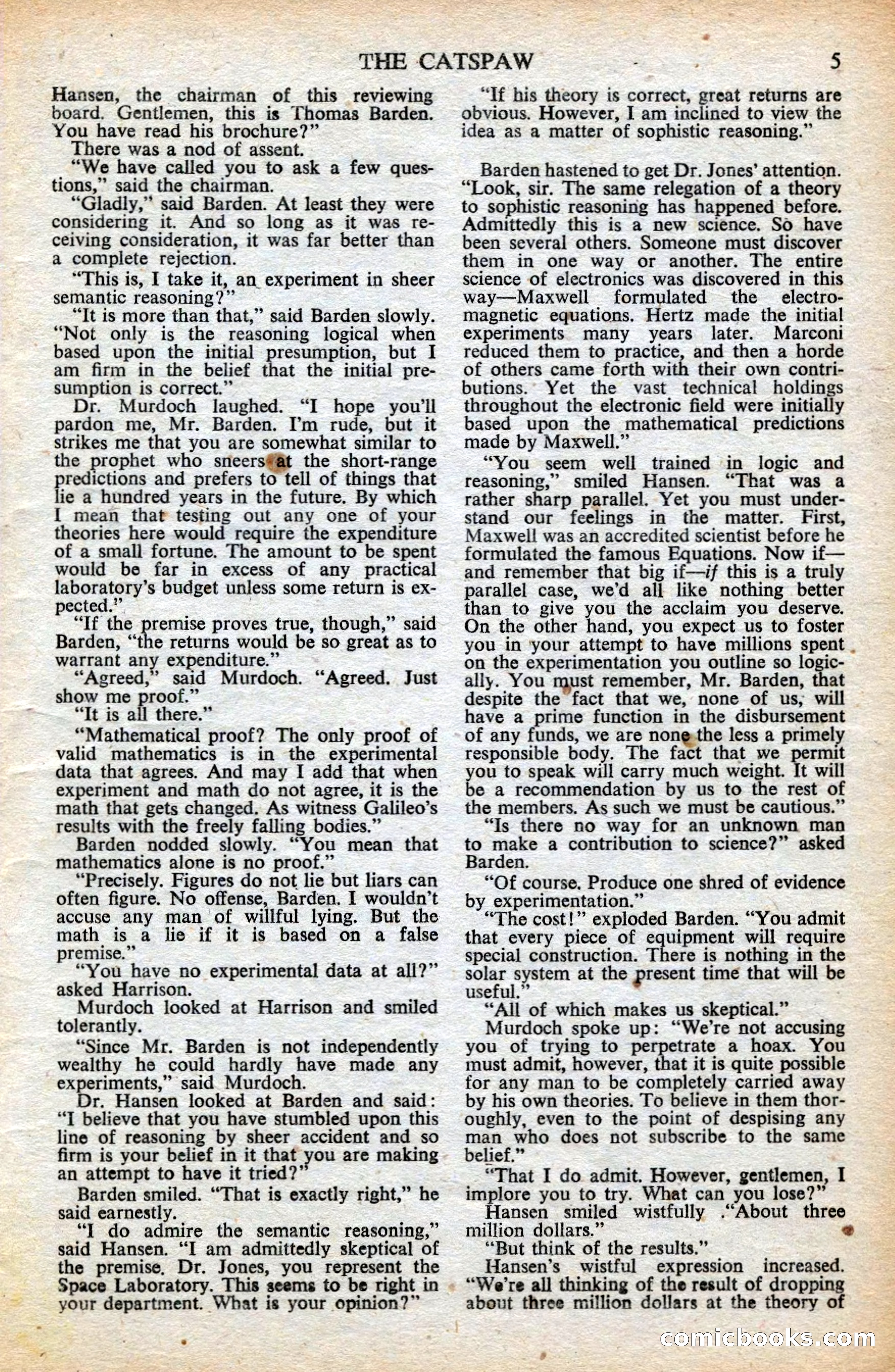 Astounding British Edition, Vol. 6, No. 8 — page 7 of 68