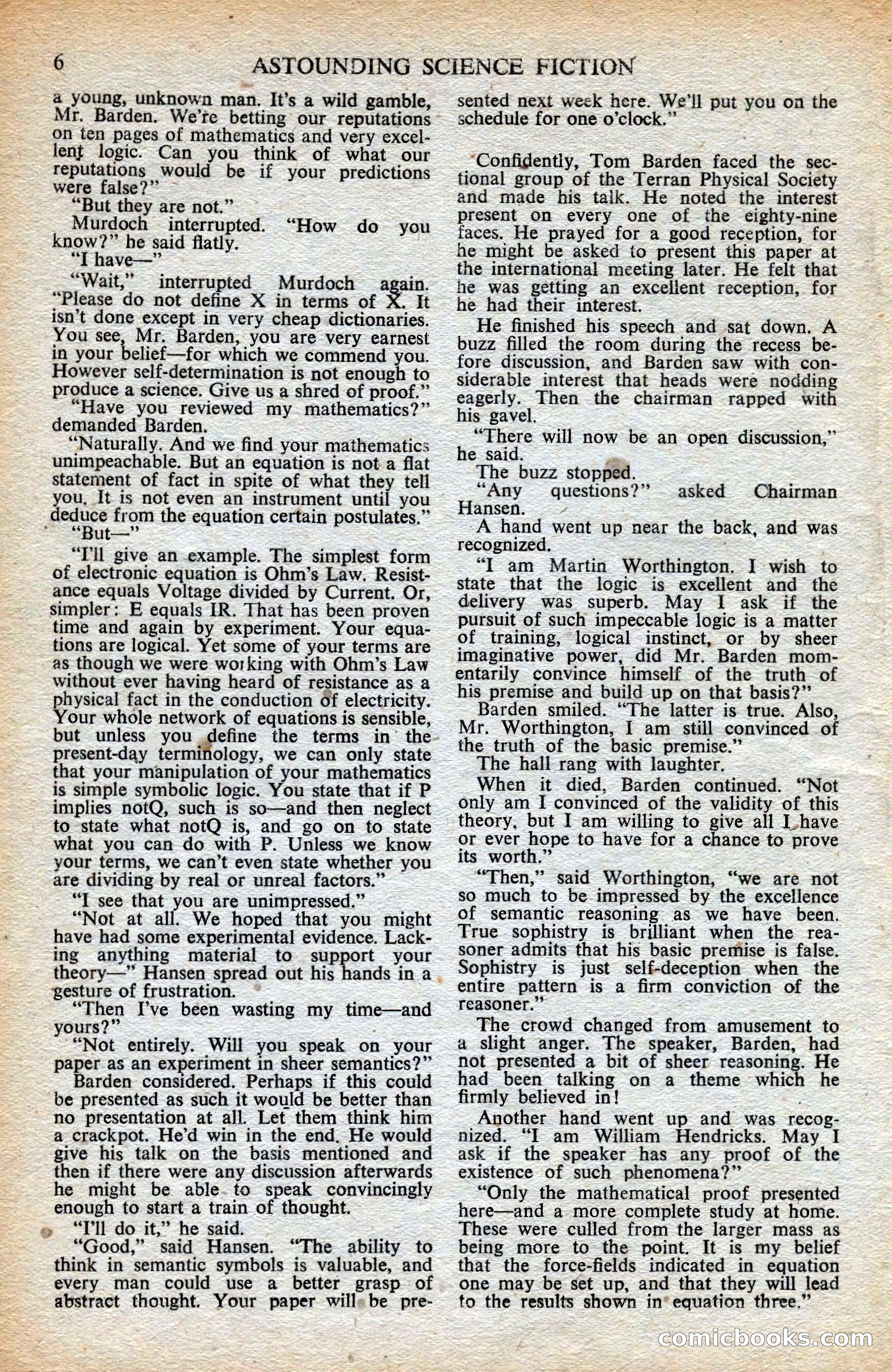 Astounding British Edition, Vol. 6, No. 8 — page 8 of 68