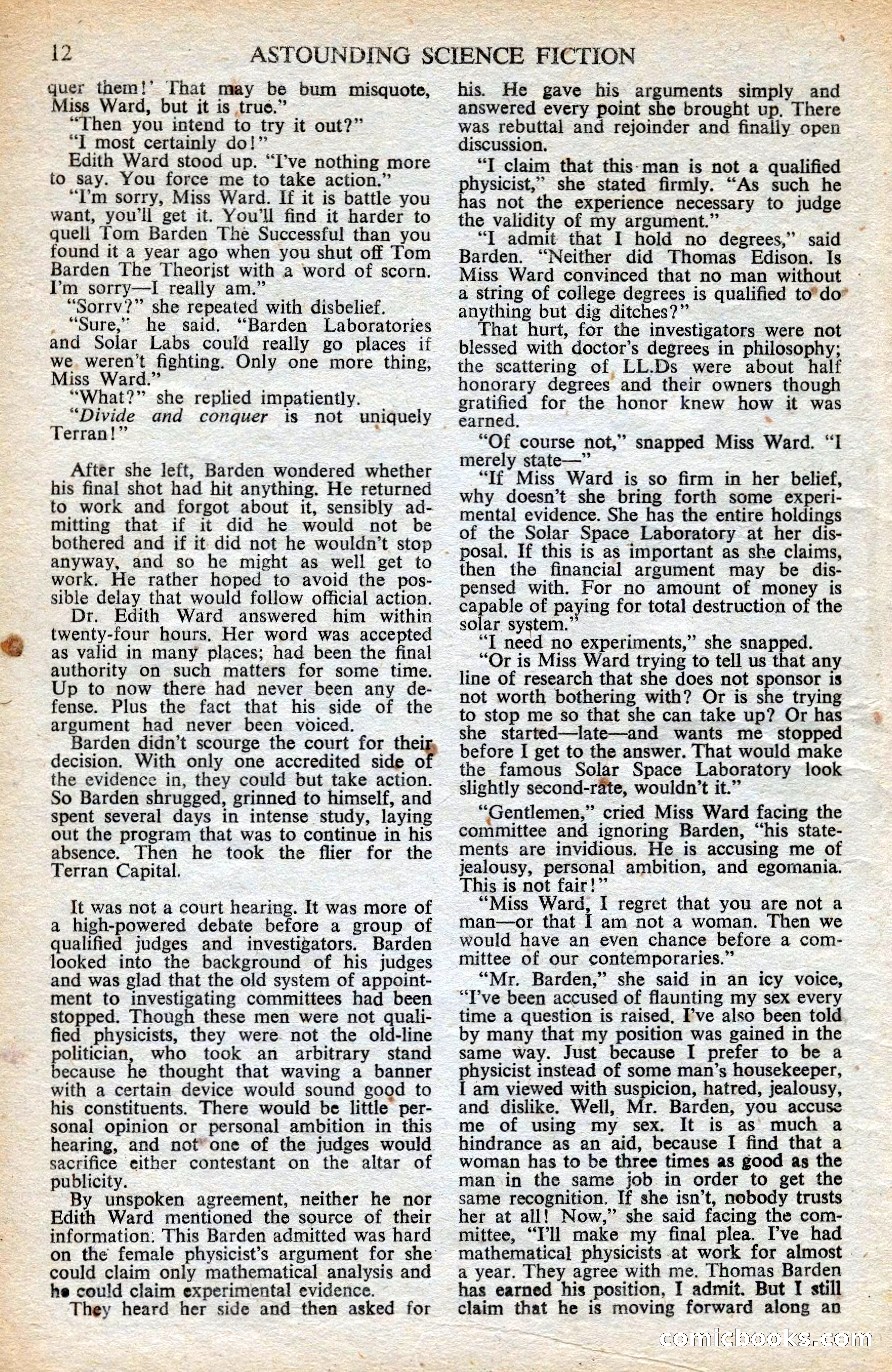 Astounding British Edition, Vol. 6, No. 8 — page 14 of 68