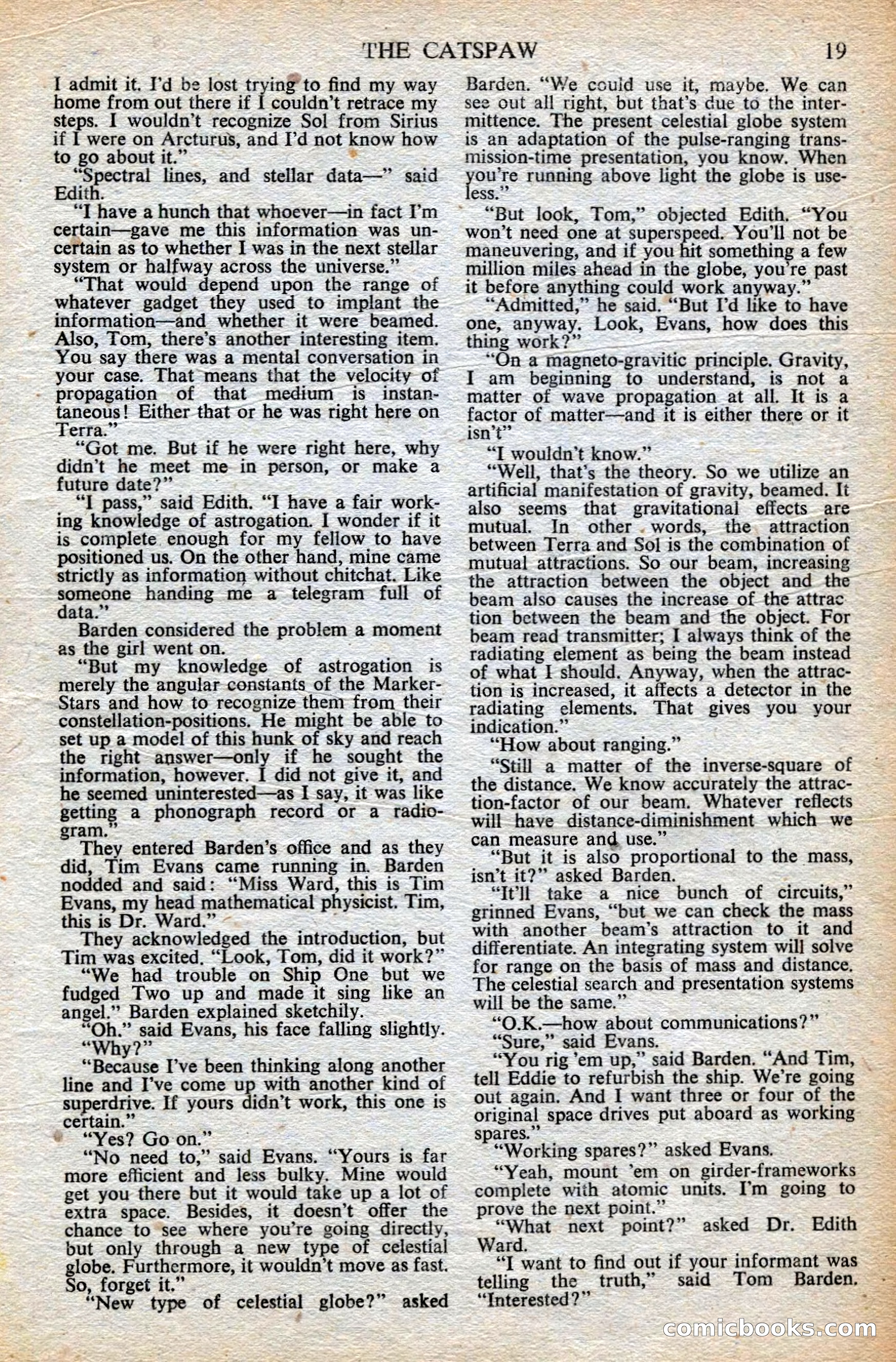 Astounding British Edition, Vol. 6, No. 8 — page 21 of 68
