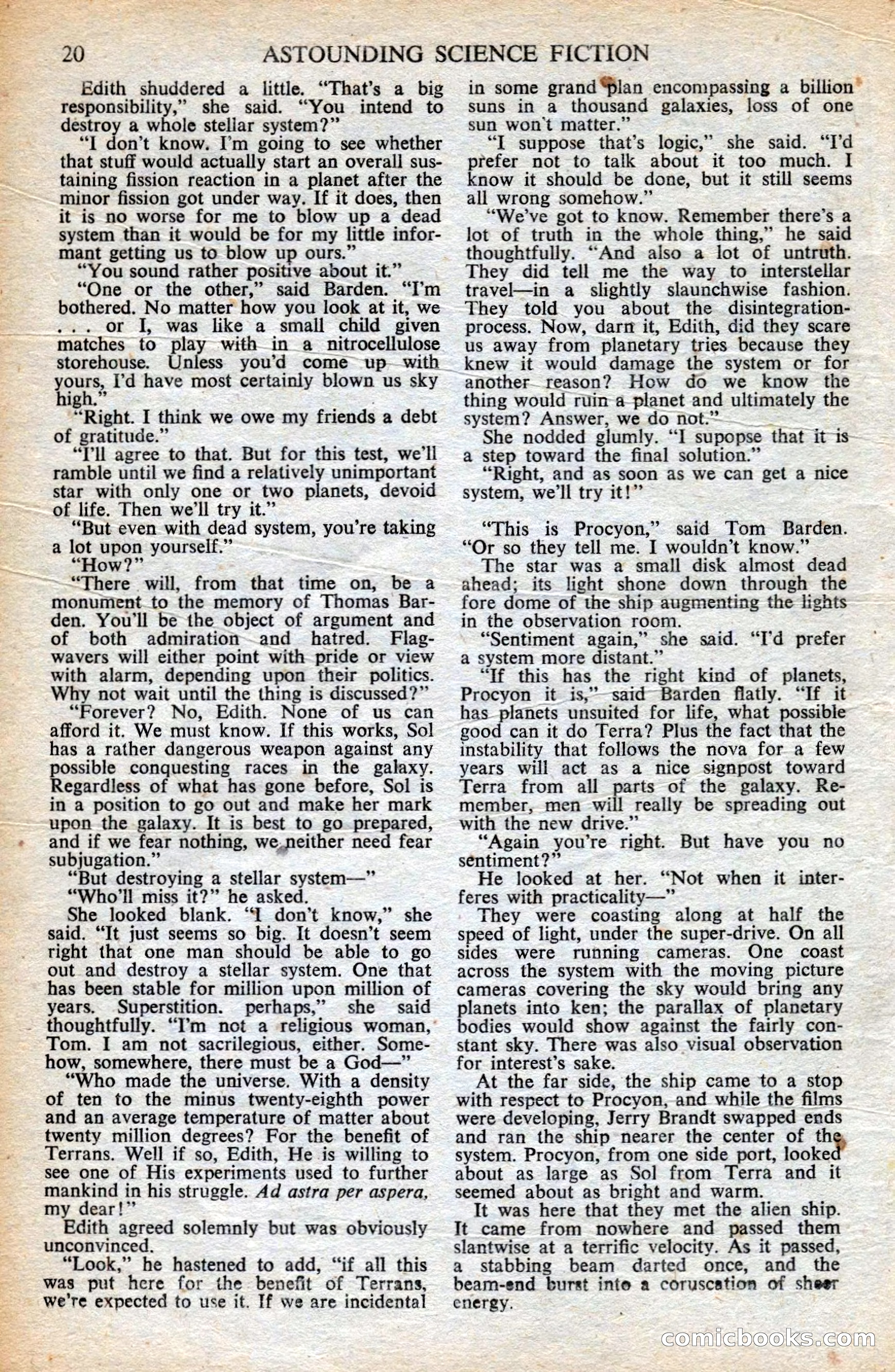 Astounding British Edition, Vol. 6, No. 8 — page 22 of 68