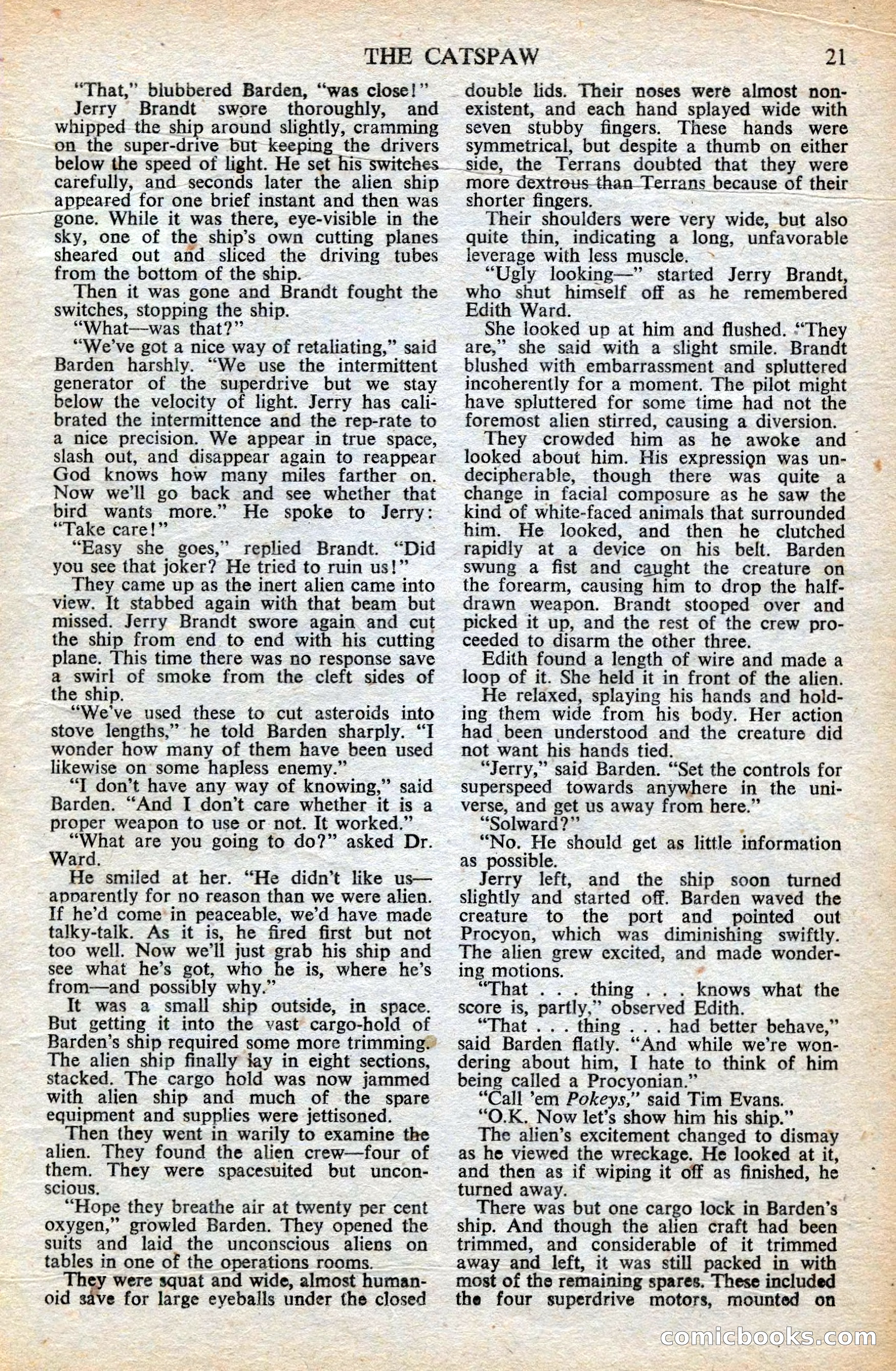 Astounding British Edition, Vol. 6, No. 8 — page 23 of 68