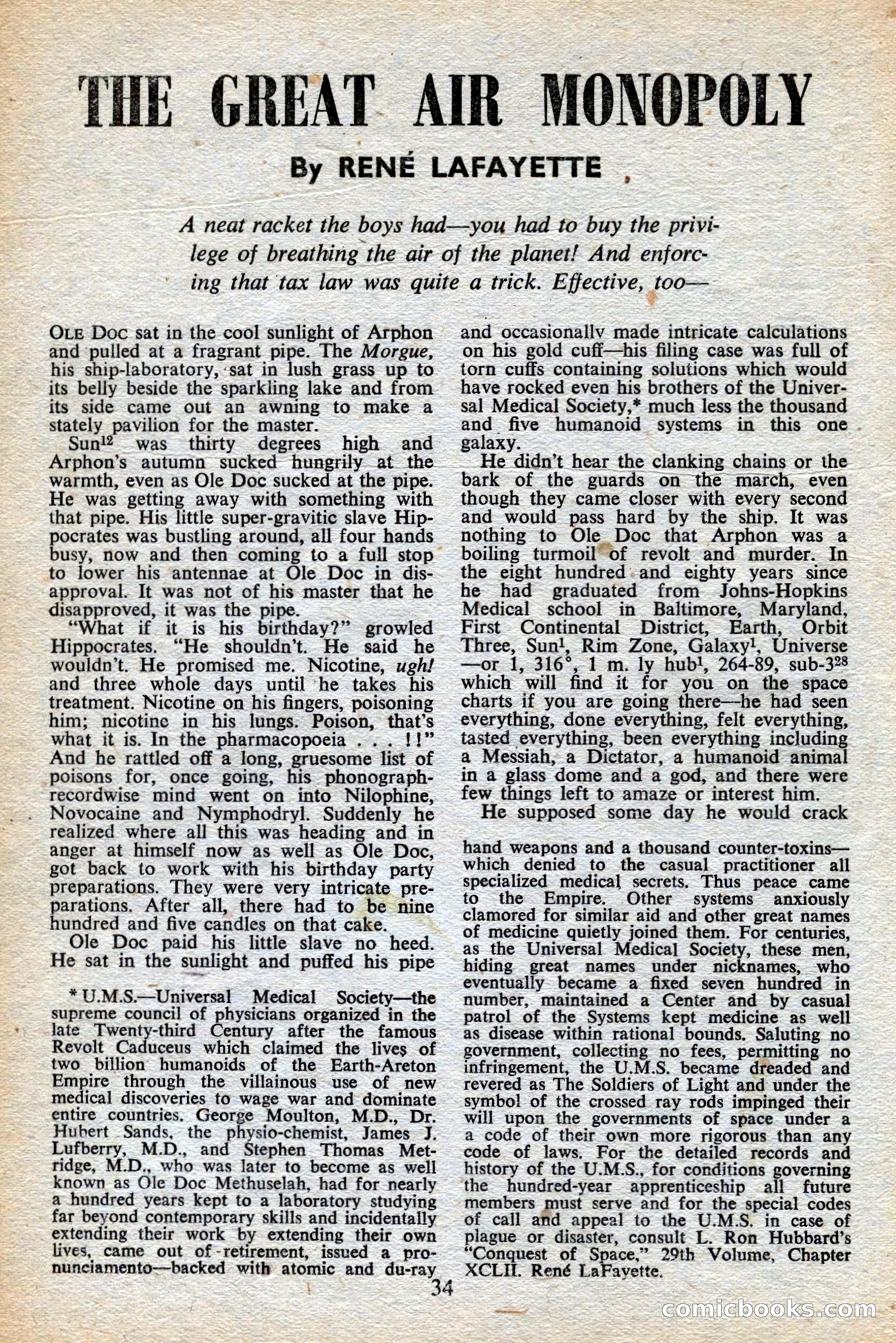 Astounding British Edition, Vol. 6, No. 8 — page 36 of 68