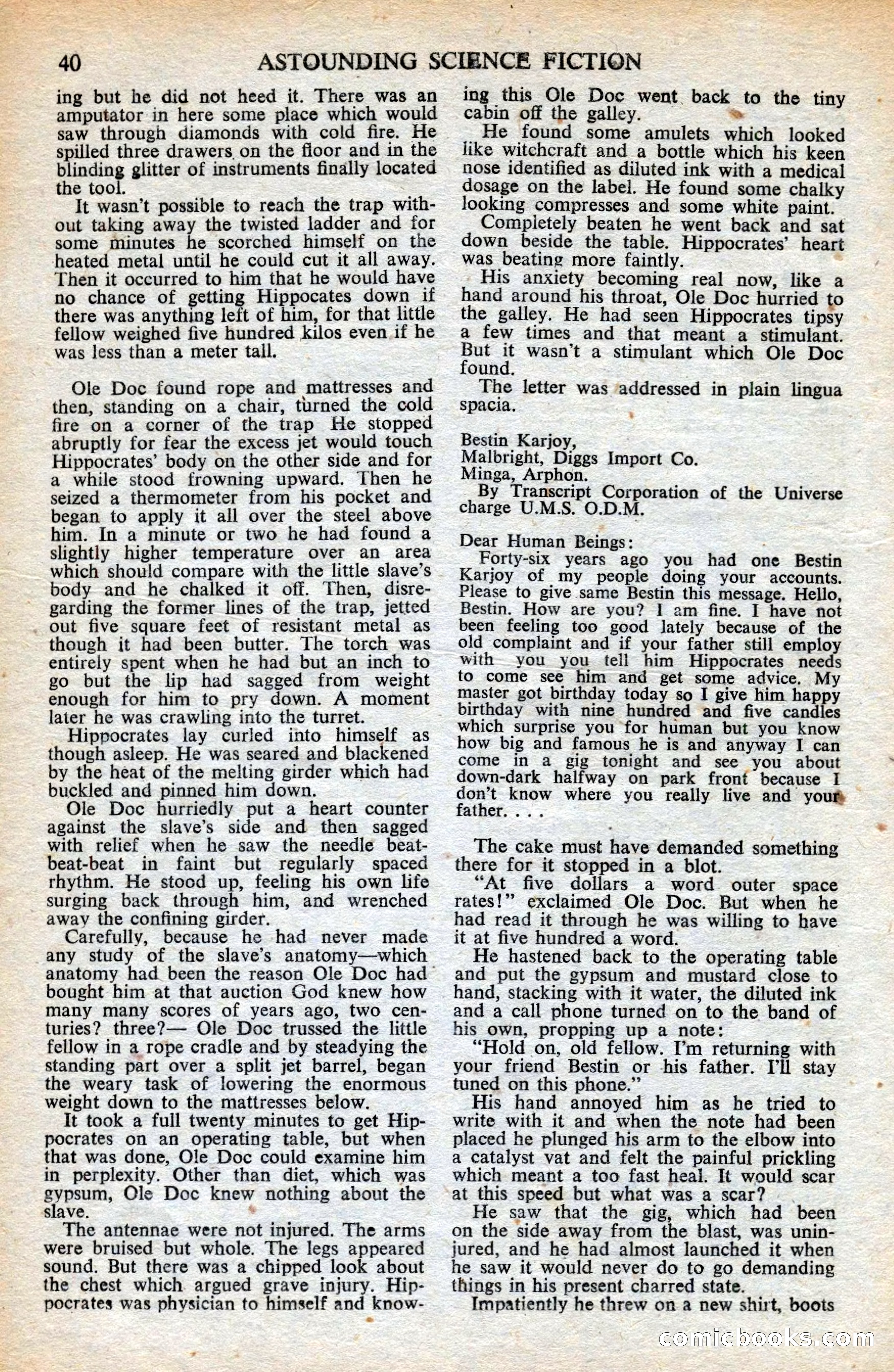 Astounding British Edition, Vol. 6, No. 8 — page 42 of 68