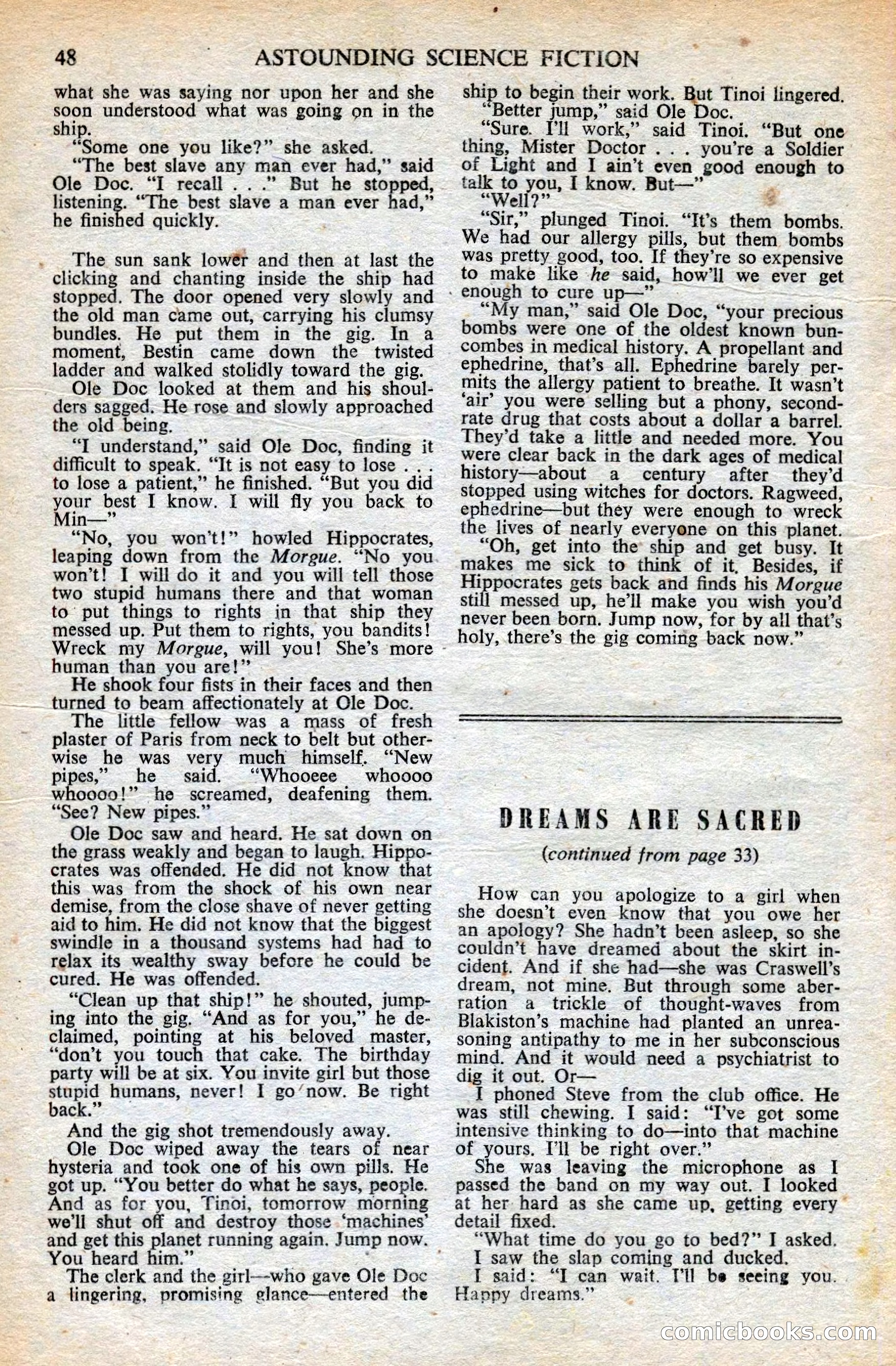 Astounding British Edition, Vol. 6, No. 8 — page 50 of 68