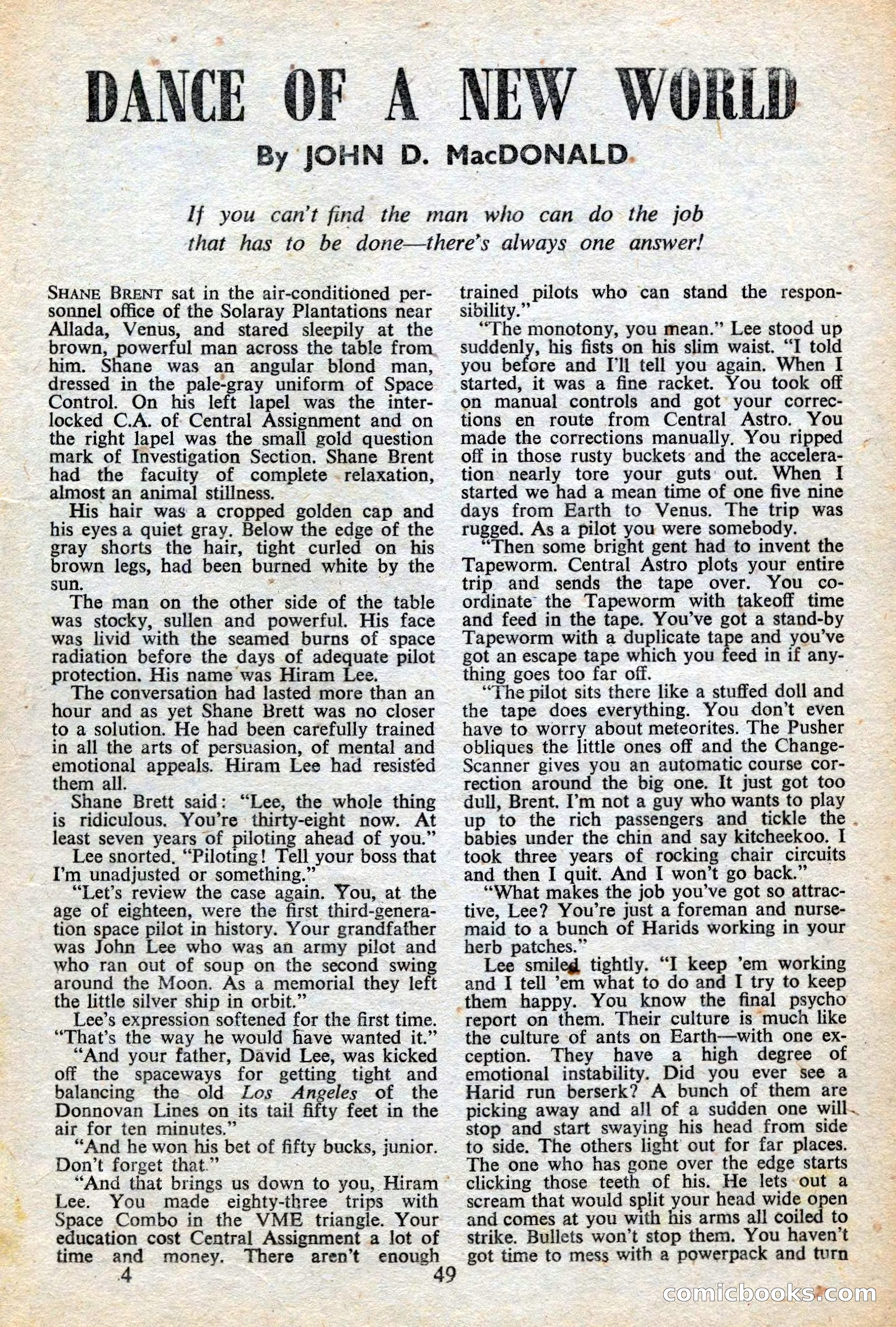 Astounding British Edition, Vol. 6, No. 8 — page 51 of 68