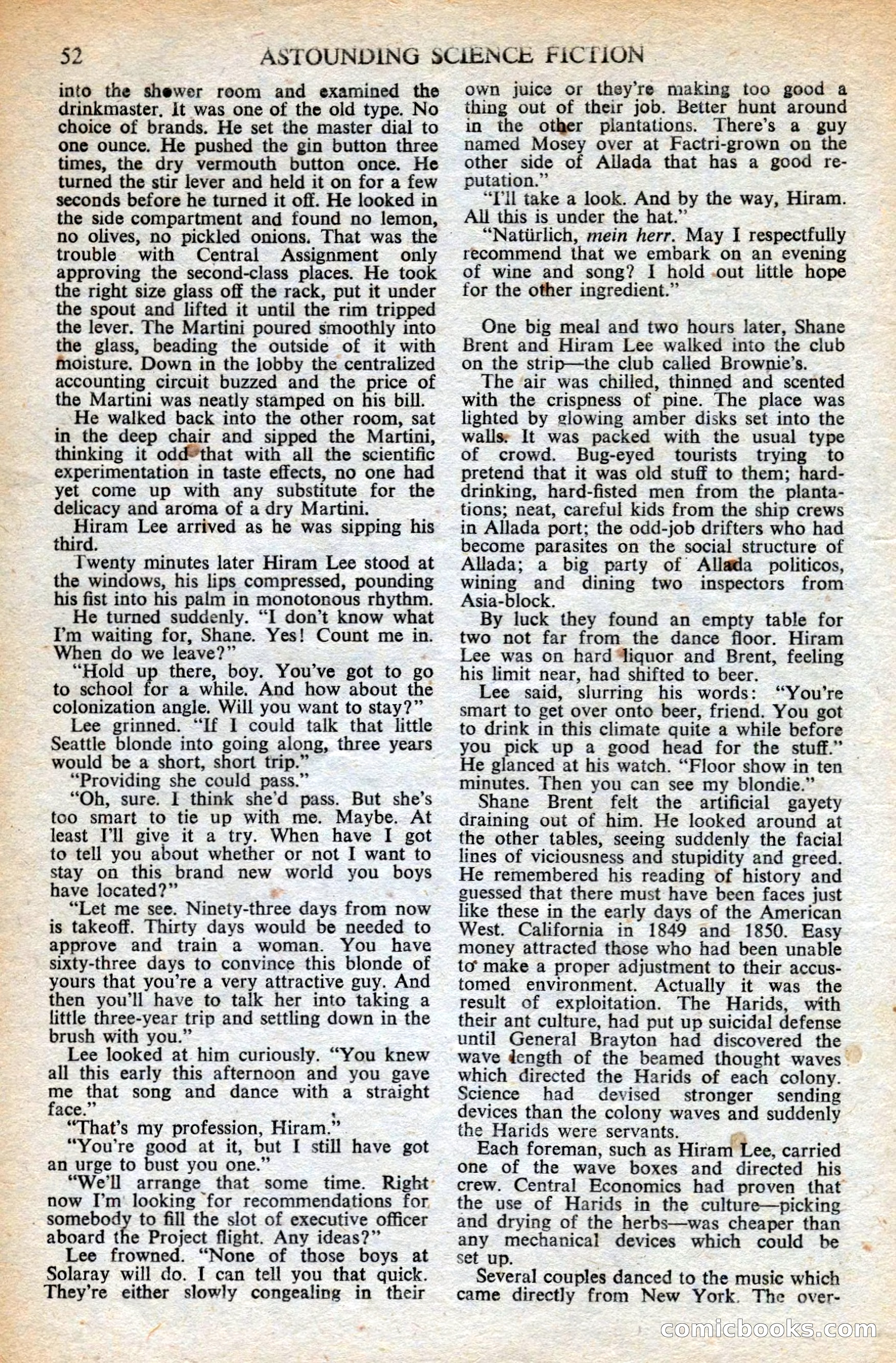 Astounding British Edition, Vol. 6, No. 8 — page 54 of 68