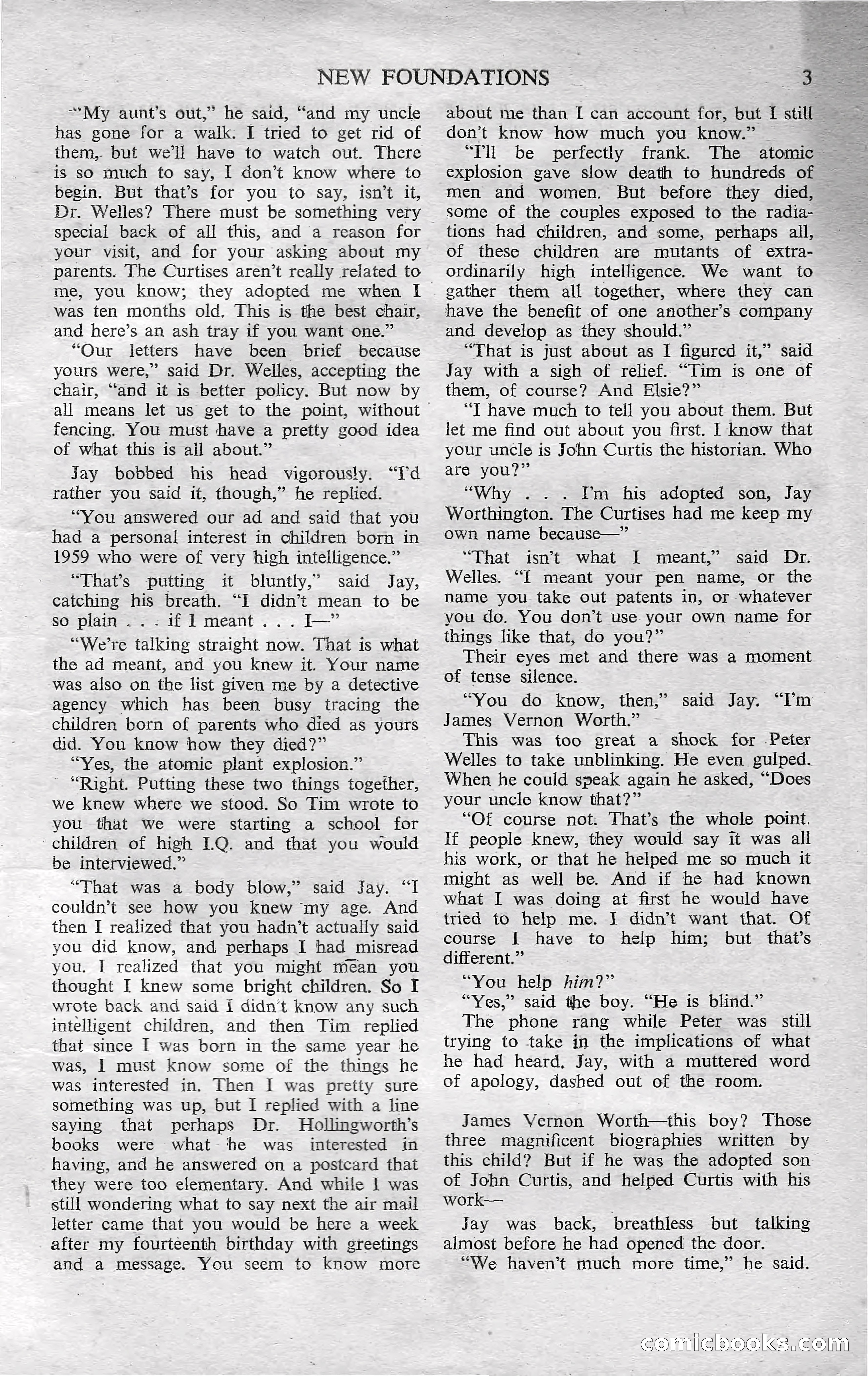 Astounding Science Fiction, October 1950 — page 5 of 68