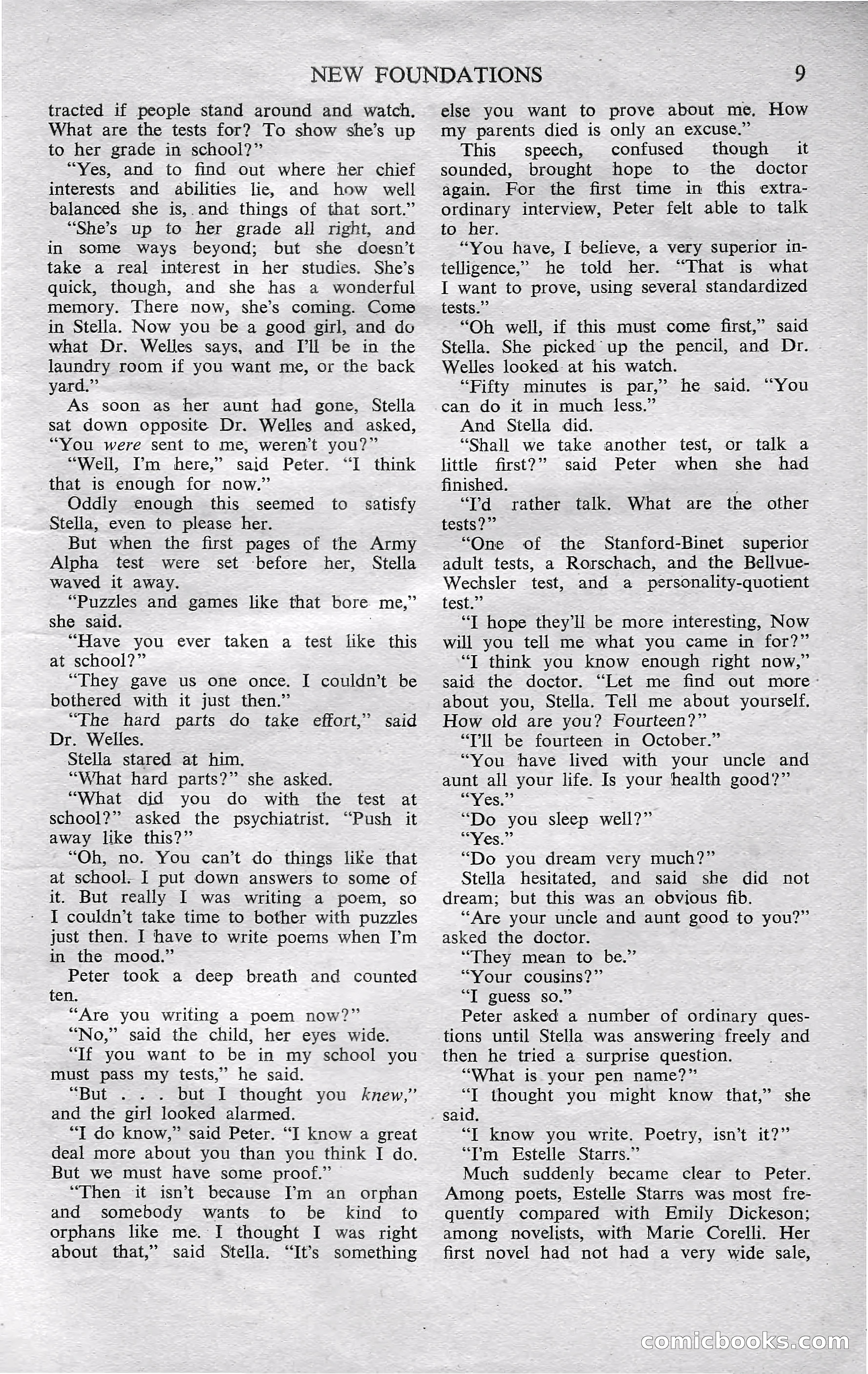 Astounding Science Fiction, October 1950 — page 11 of 68