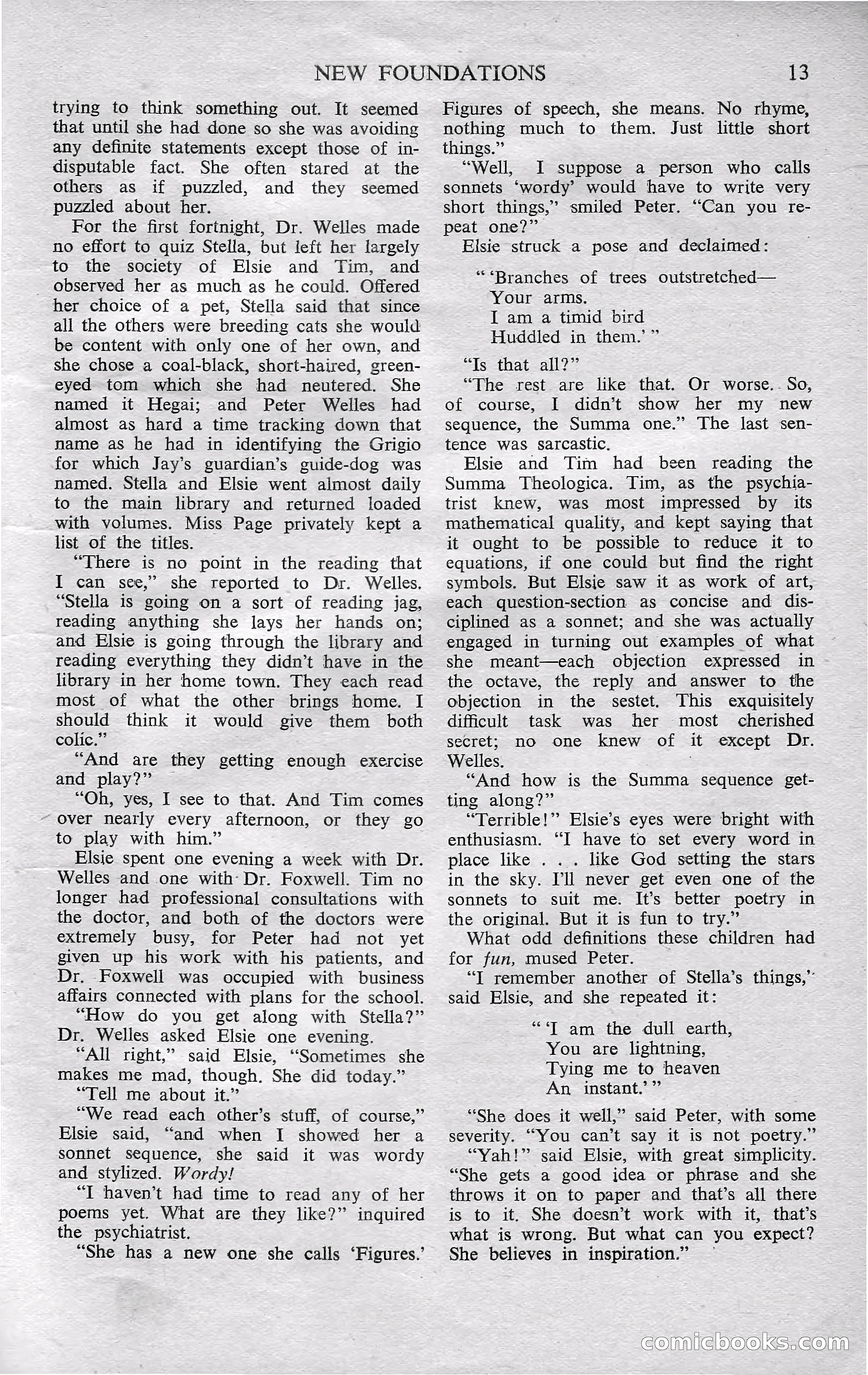 Astounding Science Fiction, October 1950 — page 15 of 68