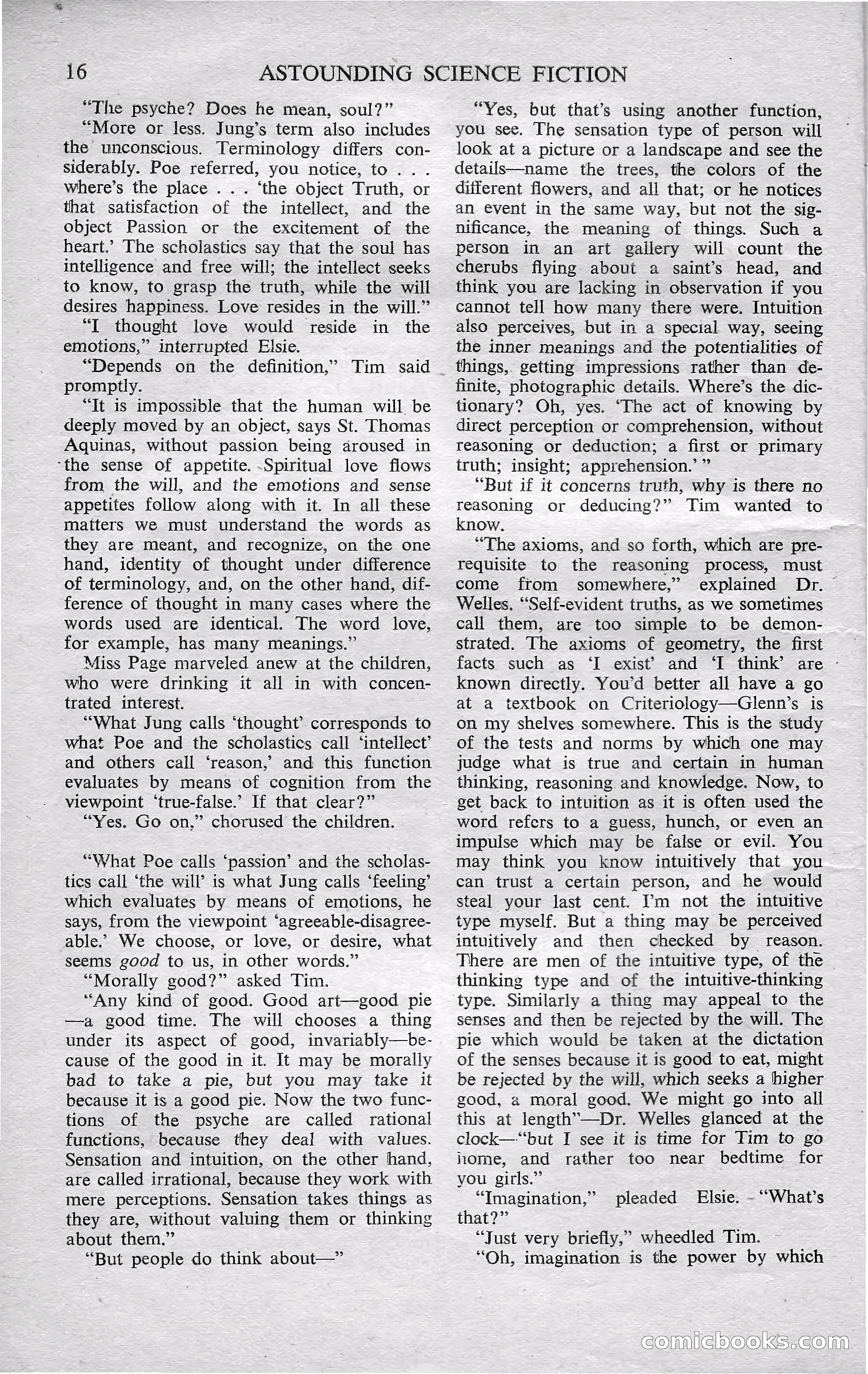 Astounding Science Fiction, October 1950 — page 18 of 68