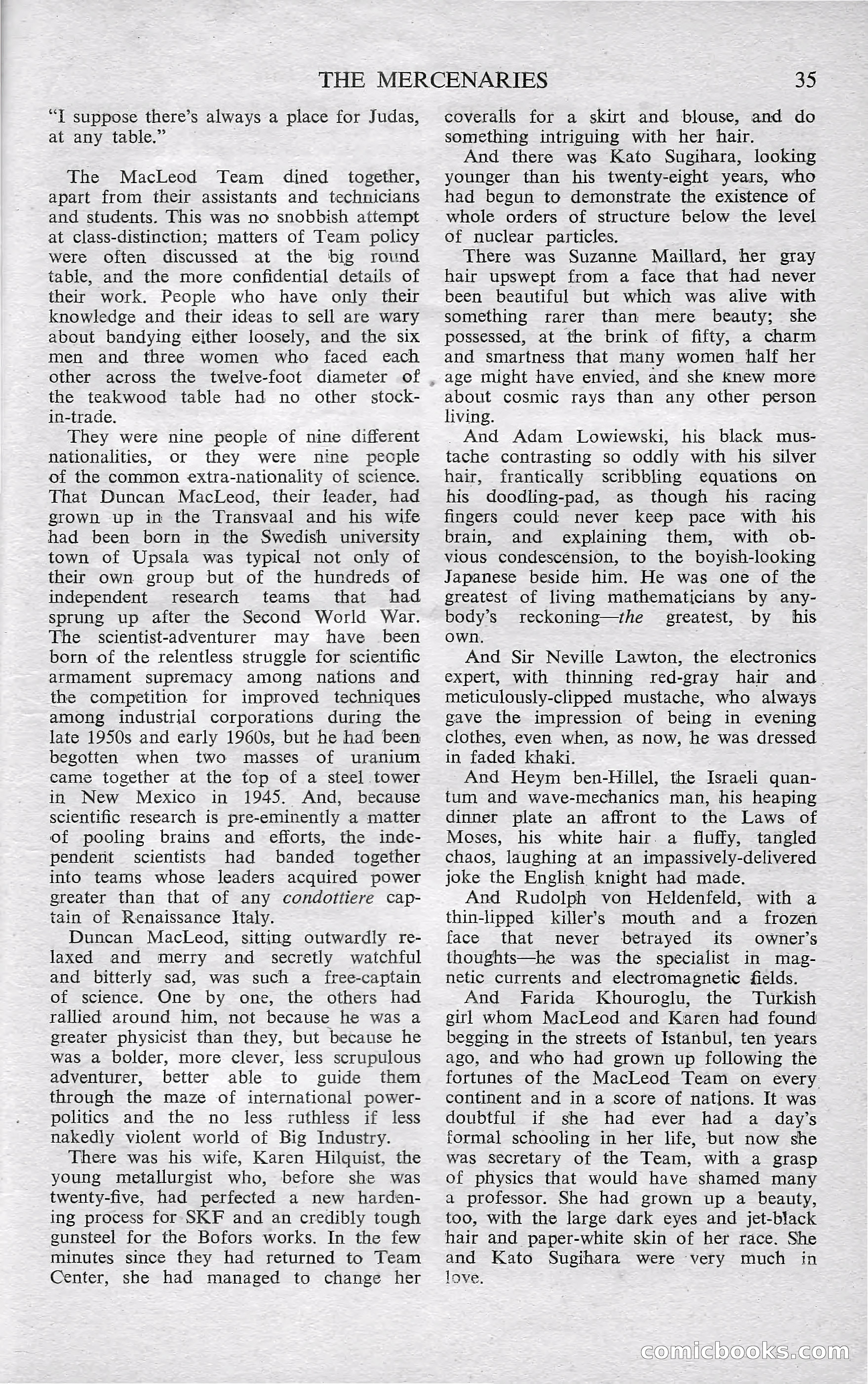 Astounding Science Fiction, October 1950 — page 37 of 68