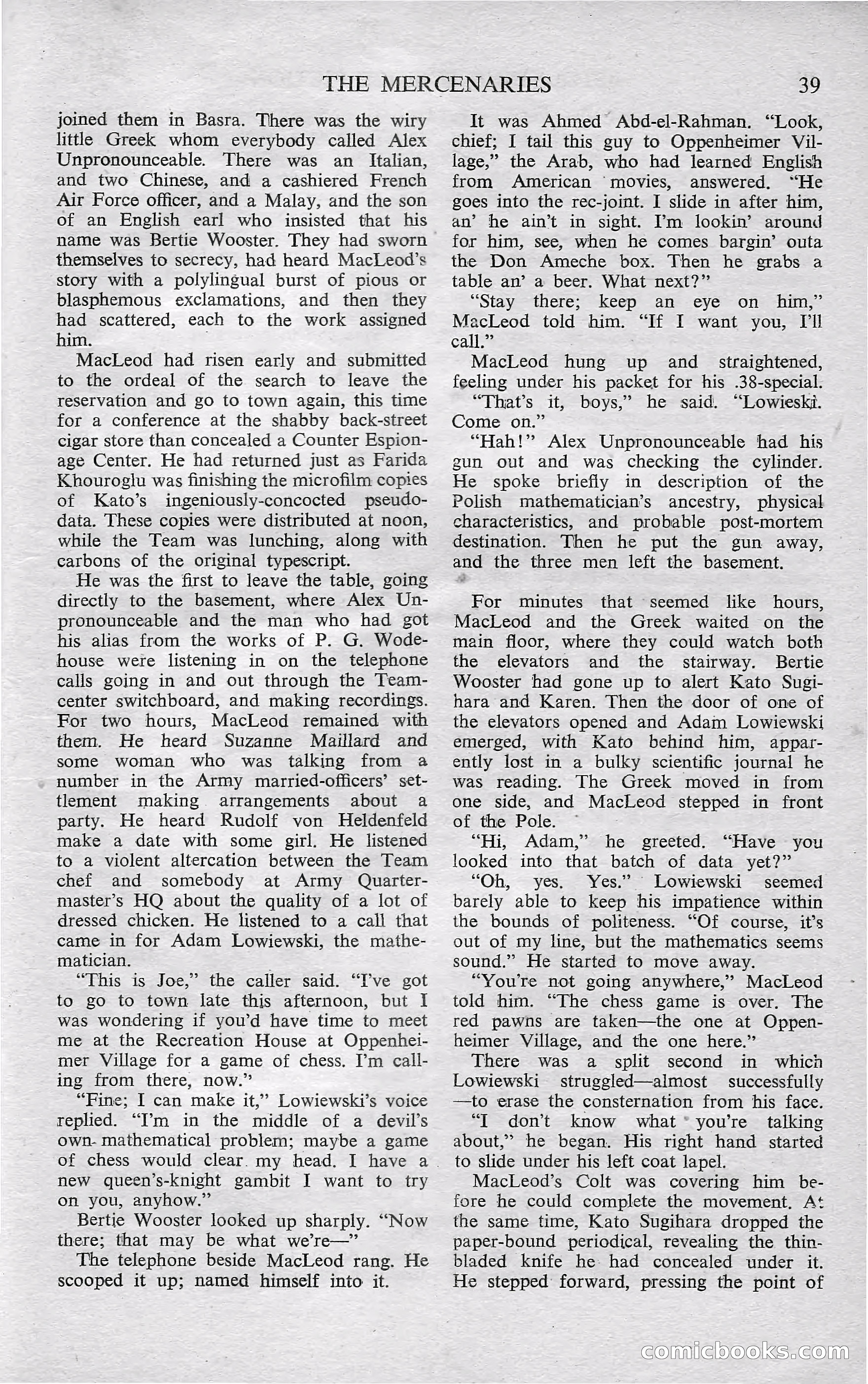 Astounding Science Fiction, October 1950 — page 41 of 68
