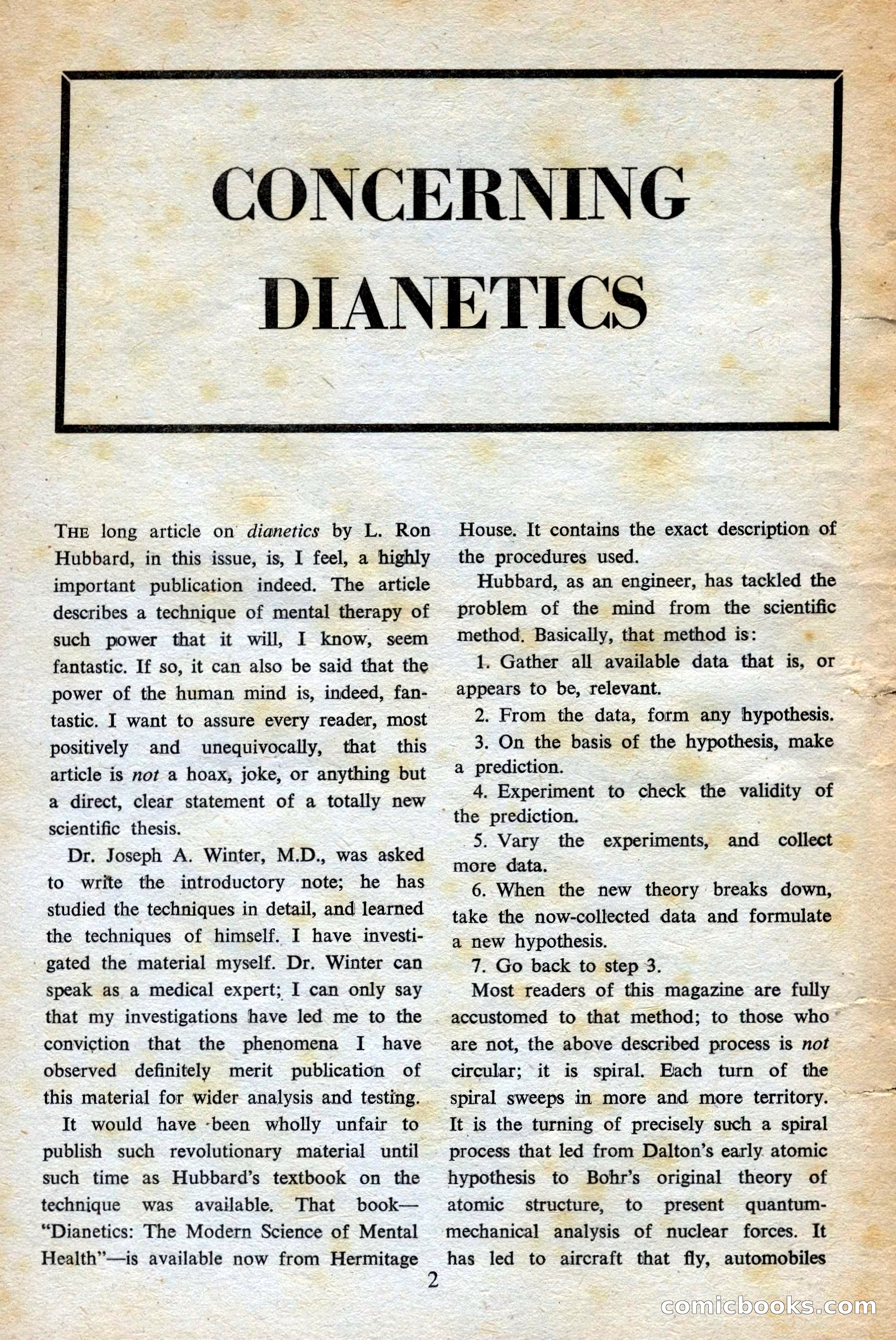 Astounding British Edition, Vol. 7, No. 10 — page 4 of 68