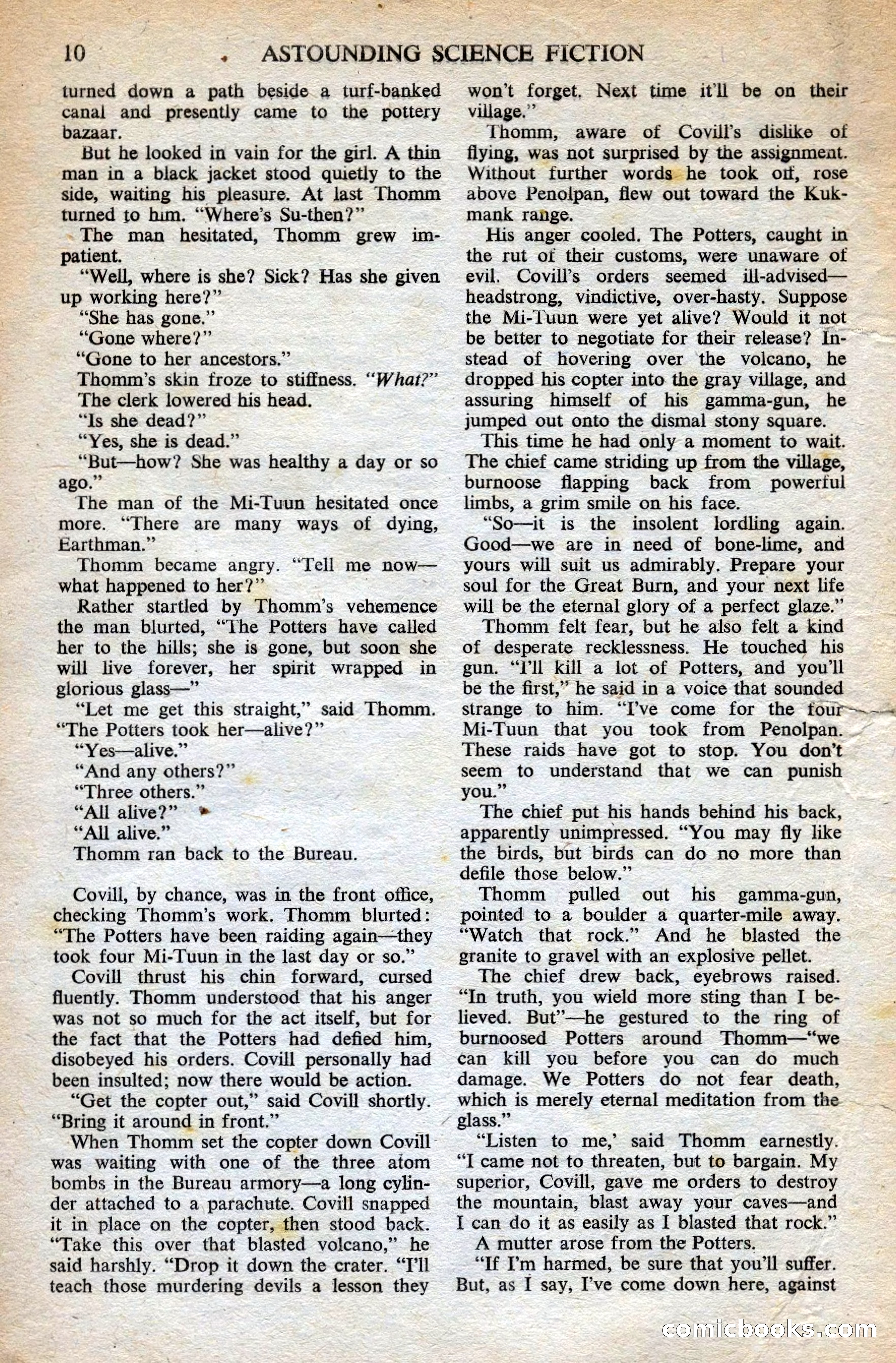 Astounding British Edition, Vol. 7, No. 10 — page 12 of 68