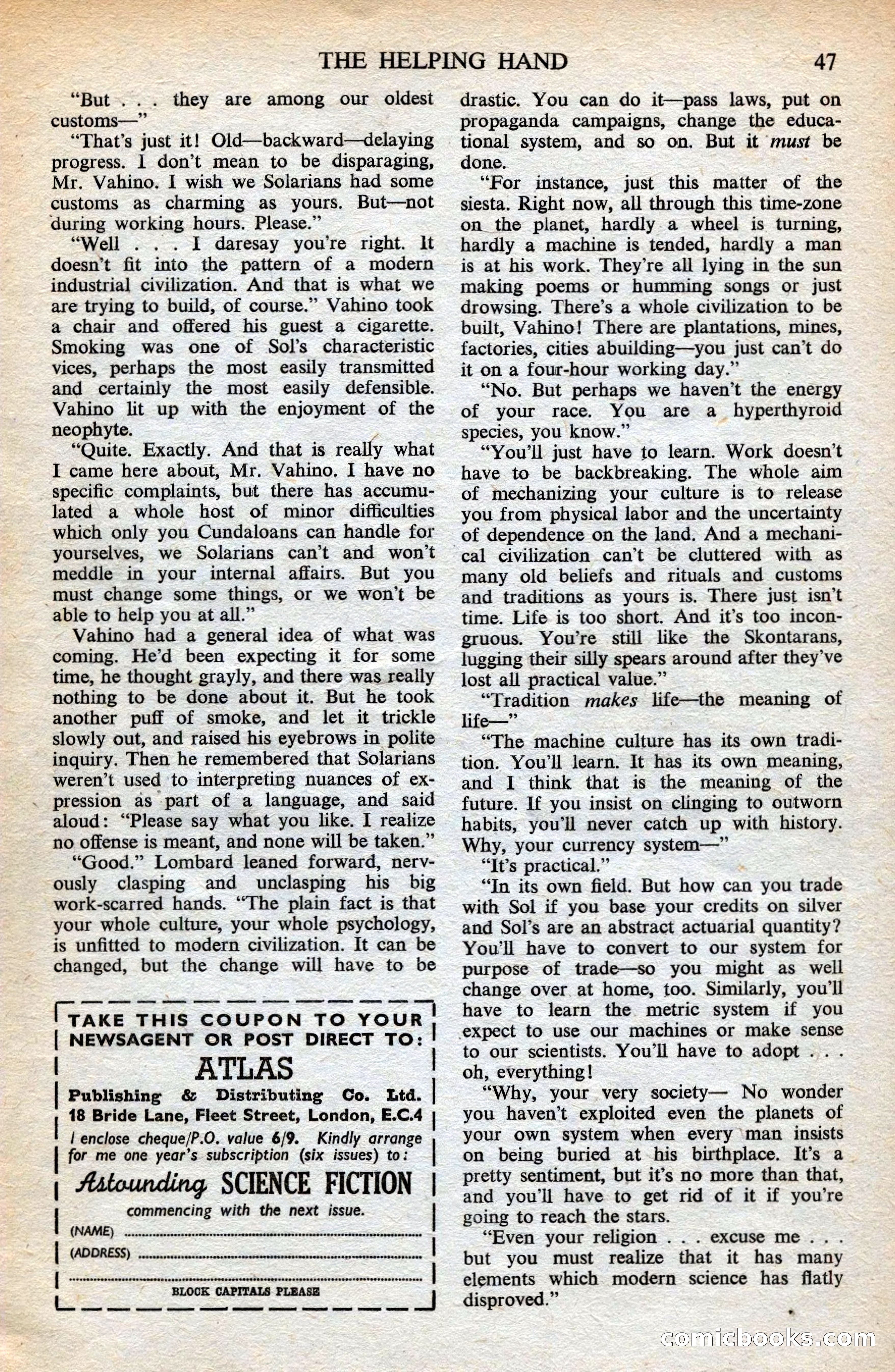 Astounding British Edition, Vol. 7, No. 10 — page 49 of 68