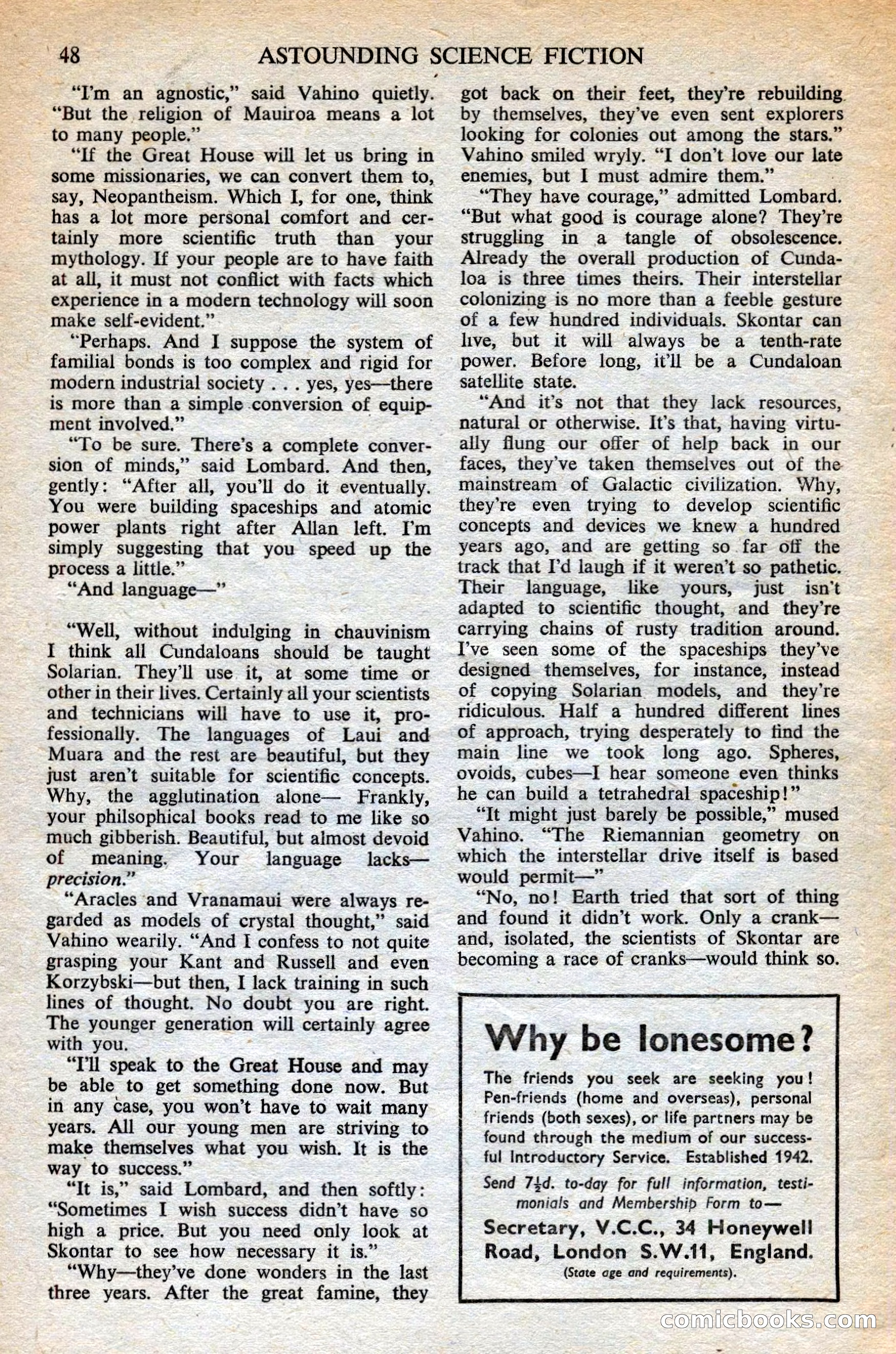 Astounding British Edition, Vol. 7, No. 10 — page 50 of 68