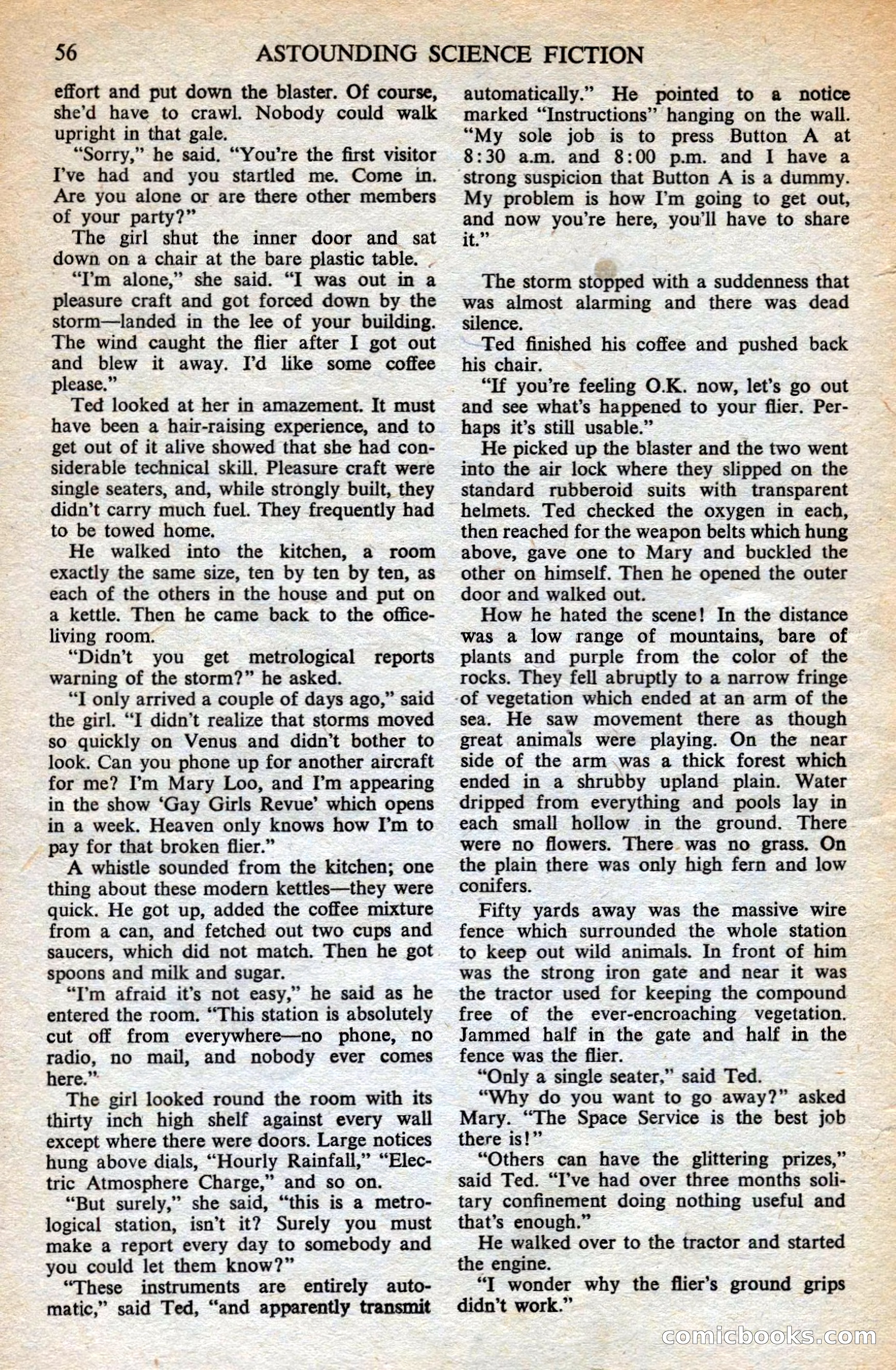 Astounding British Edition, Vol. 7, No. 10 — page 58 of 68