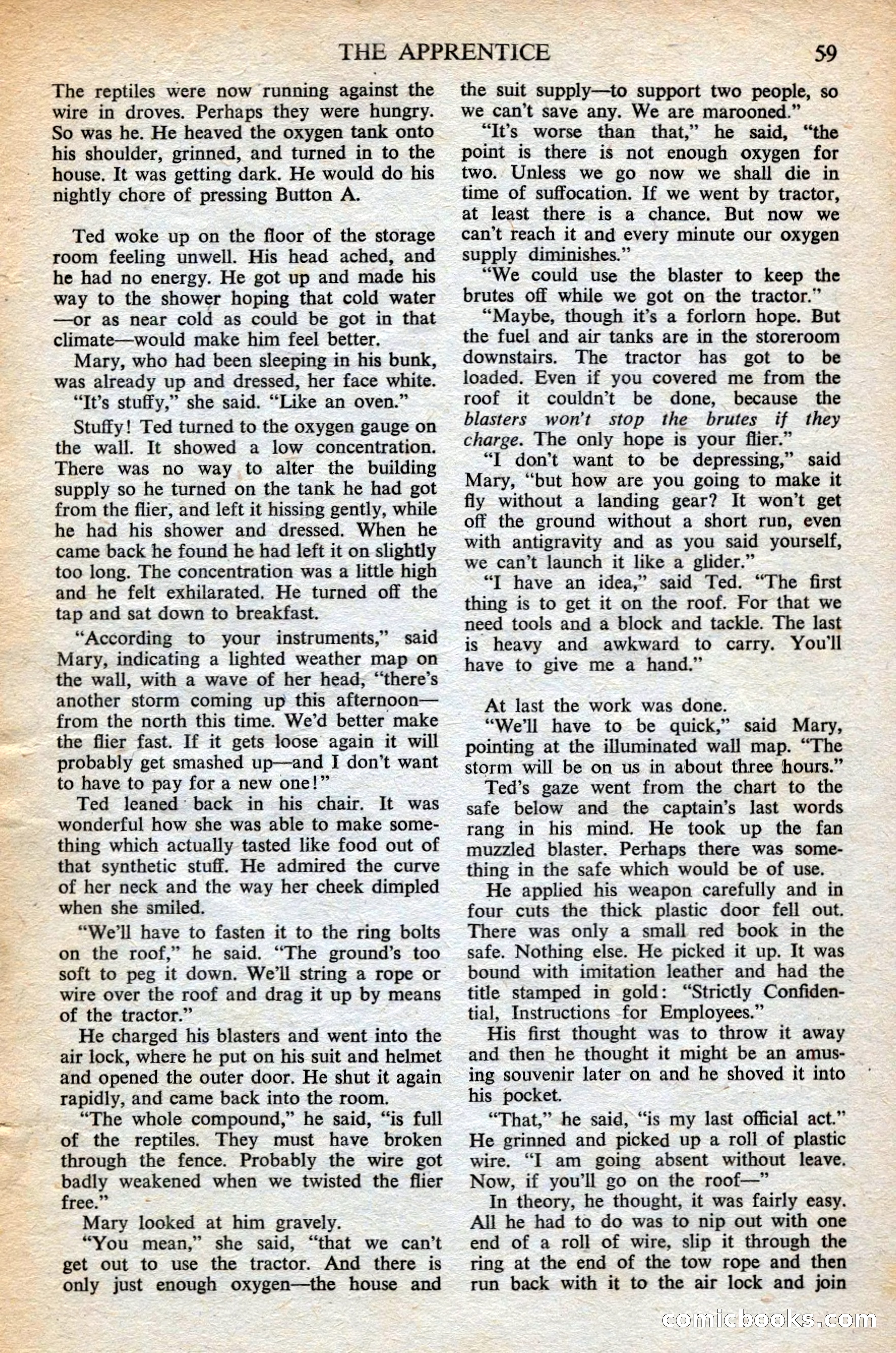 Astounding British Edition, Vol. 7, No. 10 — page 61 of 68