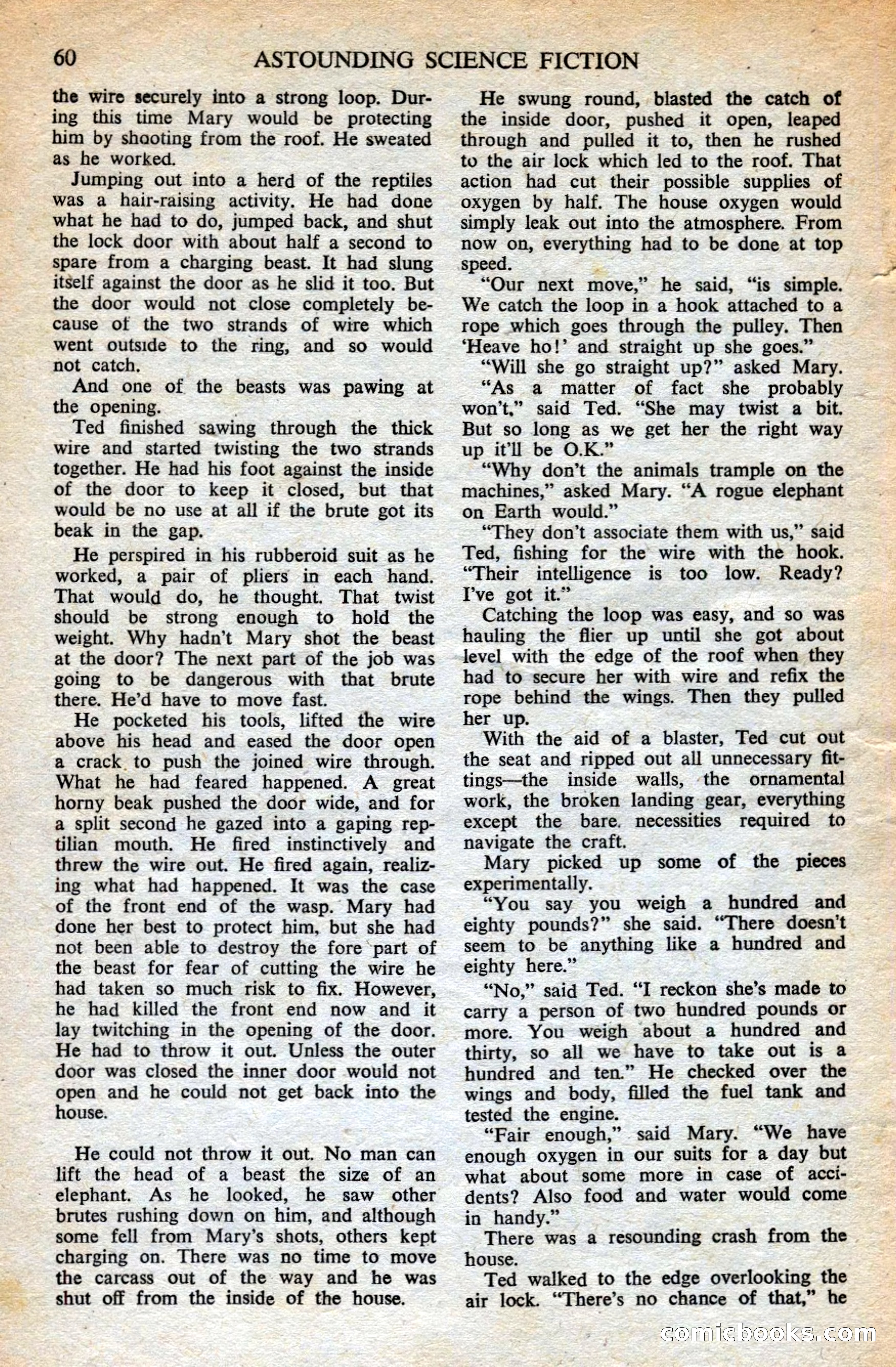 Astounding British Edition, Vol. 7, No. 10 — page 62 of 68