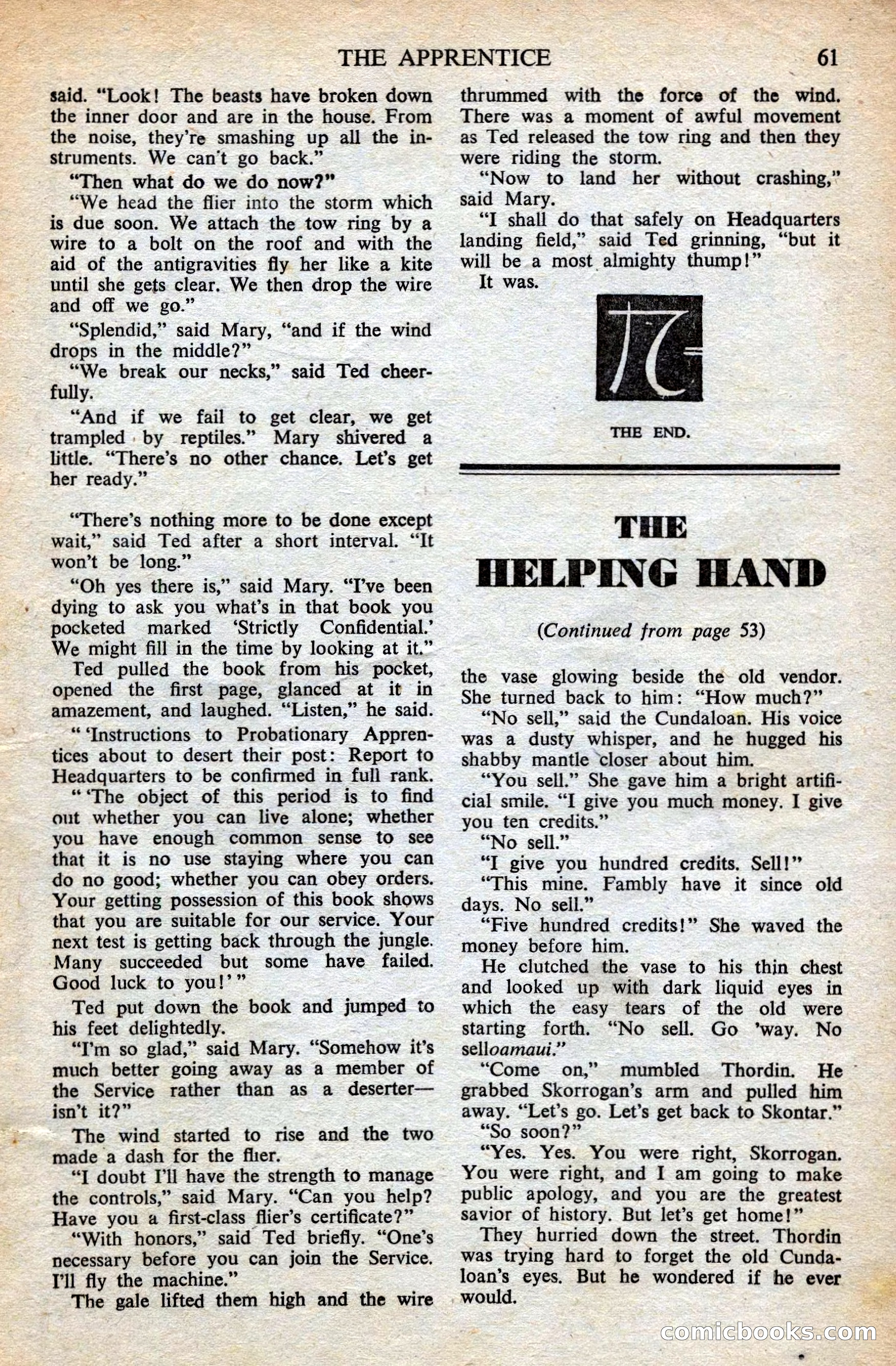 Astounding British Edition, Vol. 7, No. 10 — page 63 of 68