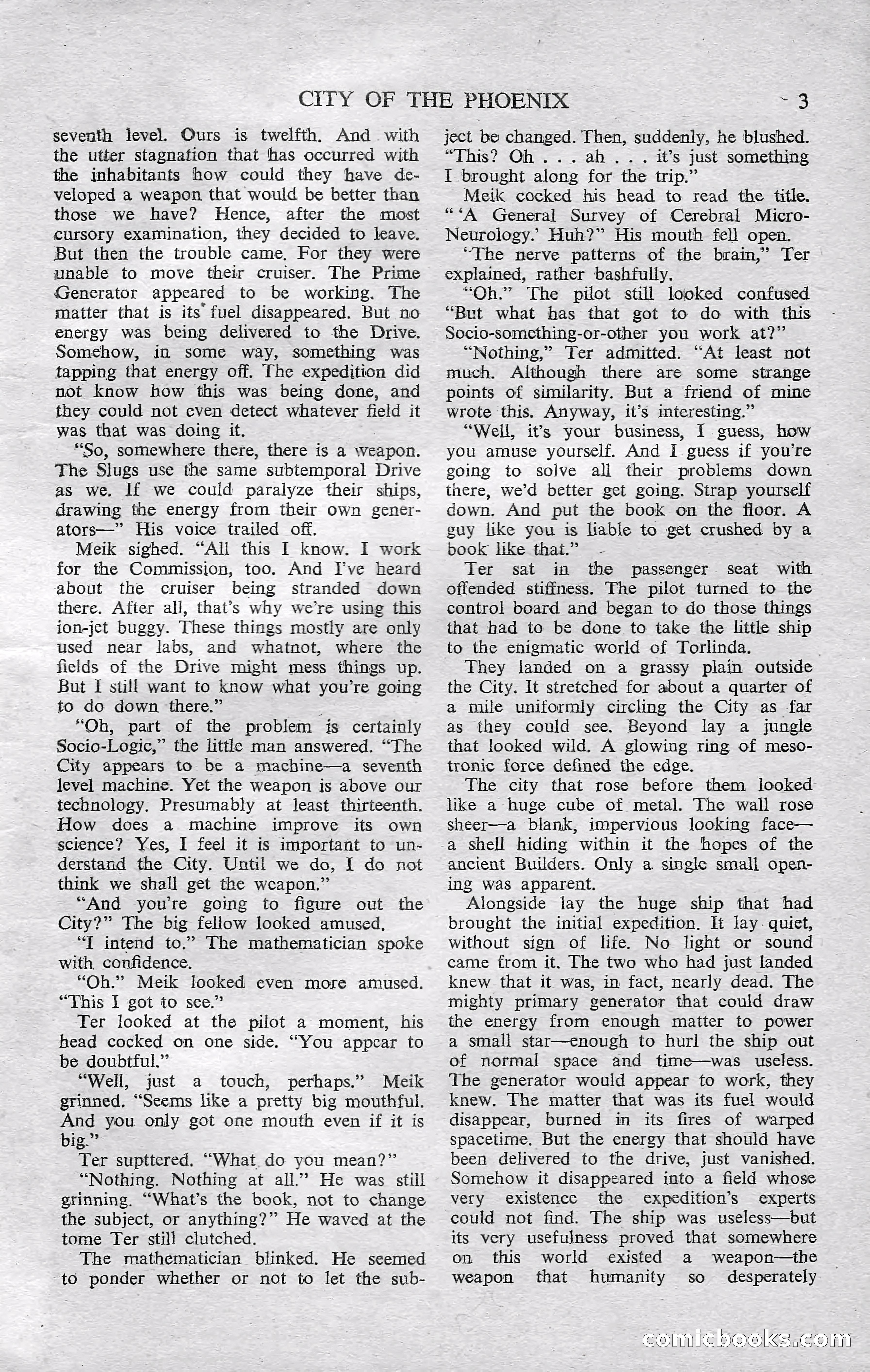 Astounding Science Fiction, February 1952 (British Edition) — page 5 of 68