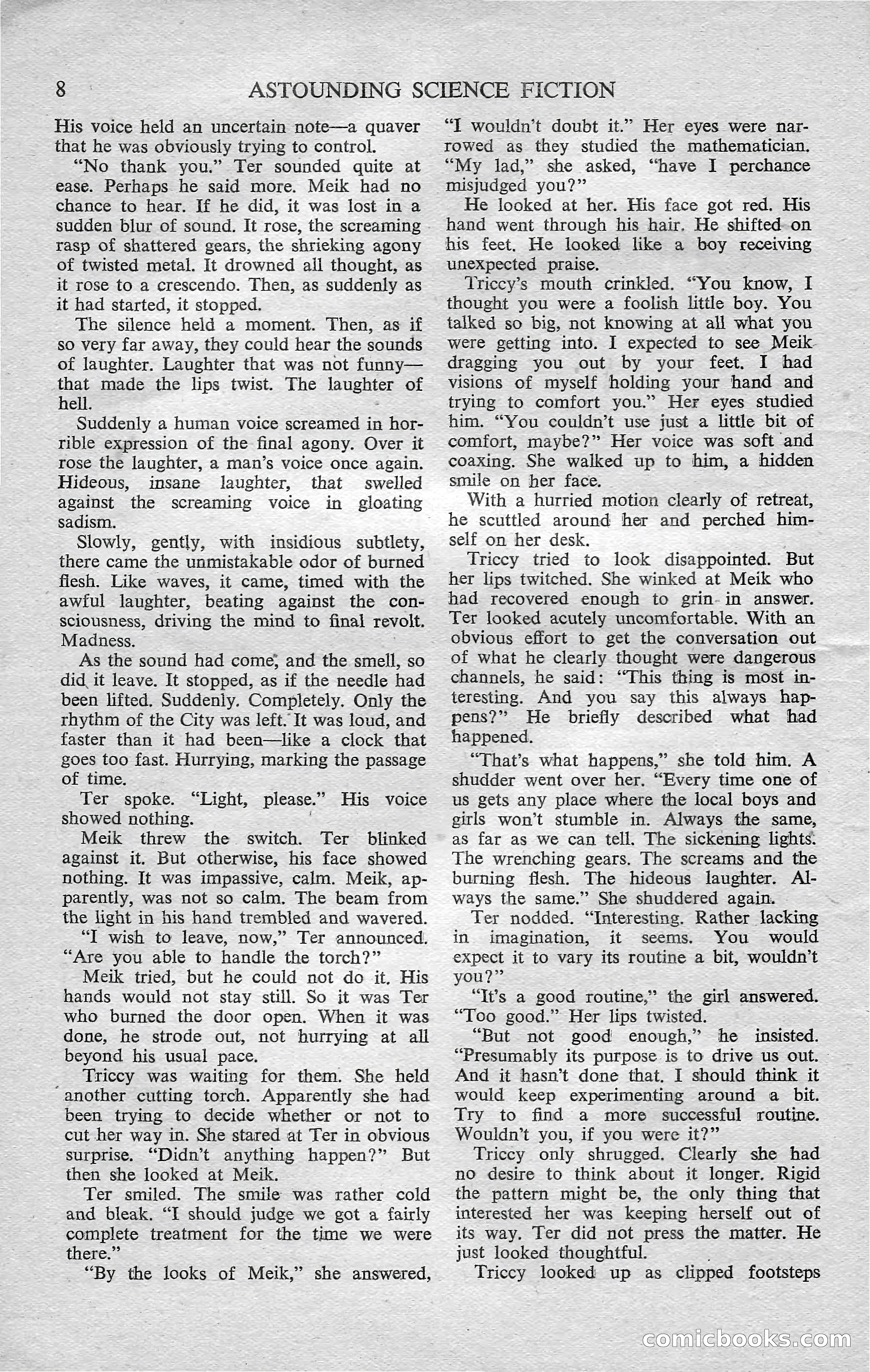 Astounding Science Fiction, February 1952 (British Edition) — page 10 of 68