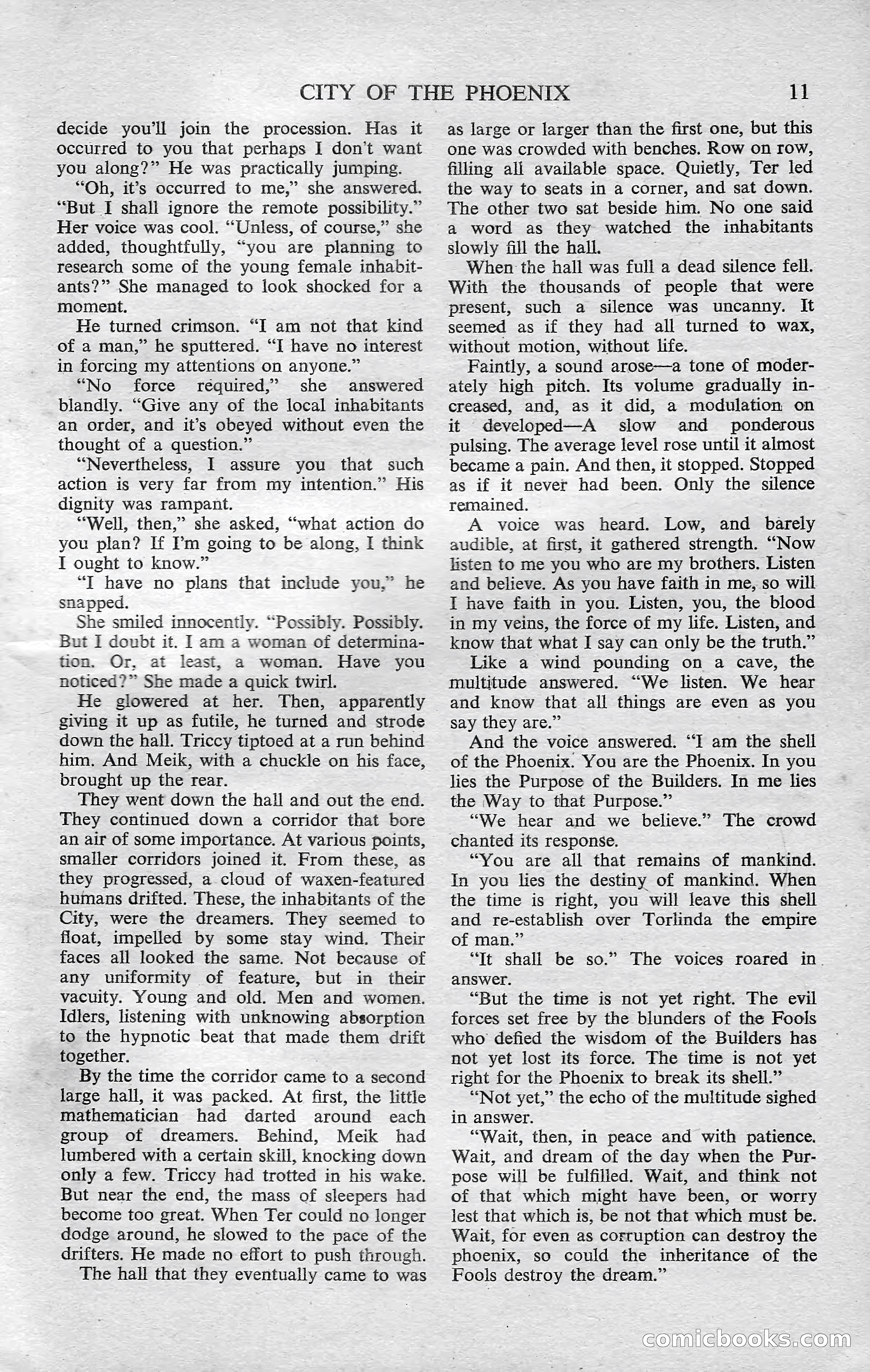 Astounding Science Fiction, February 1952 (British Edition) — page 13 of 68