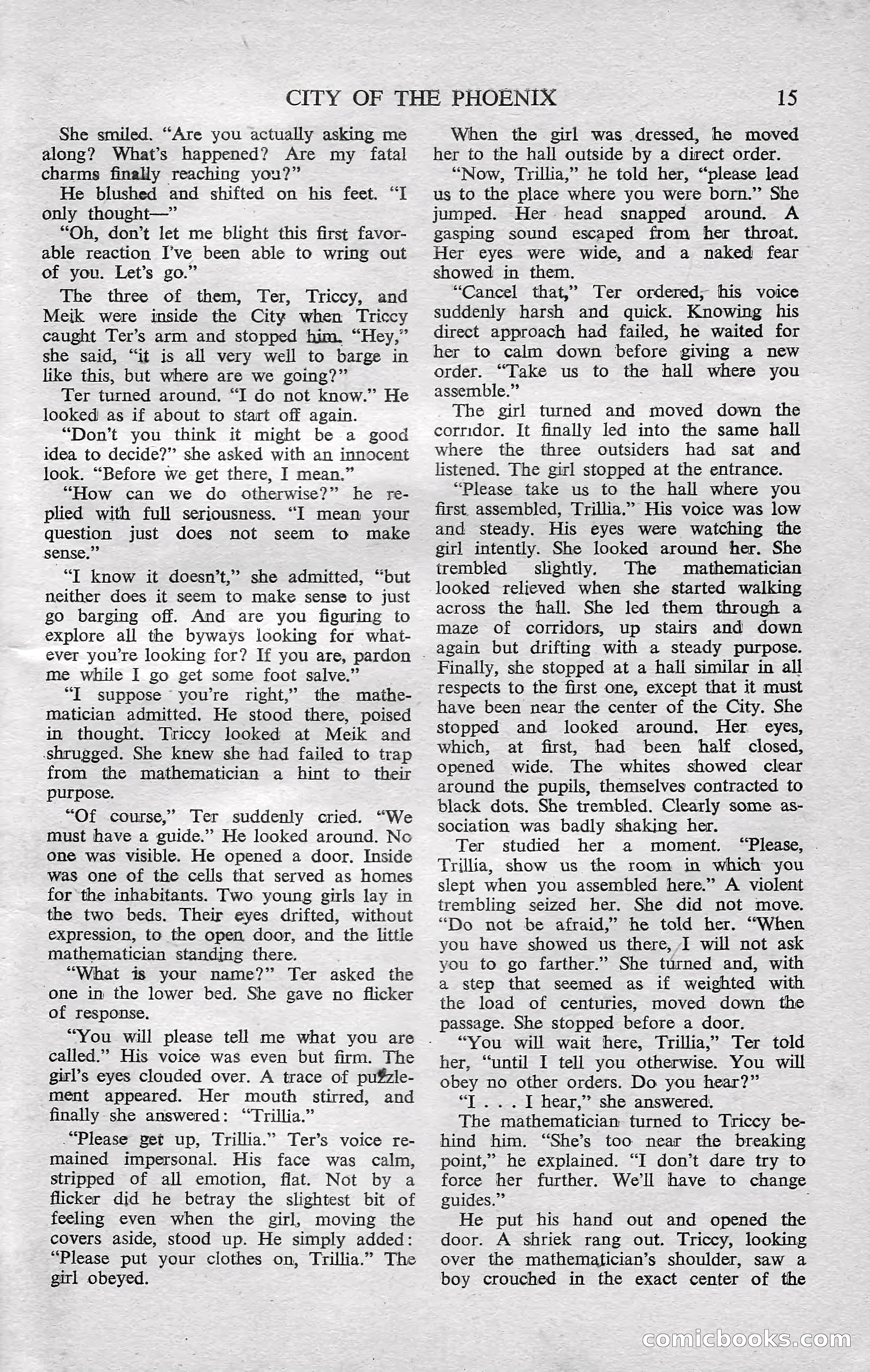Astounding Science Fiction, February 1952 (British Edition) — page 17 of 68