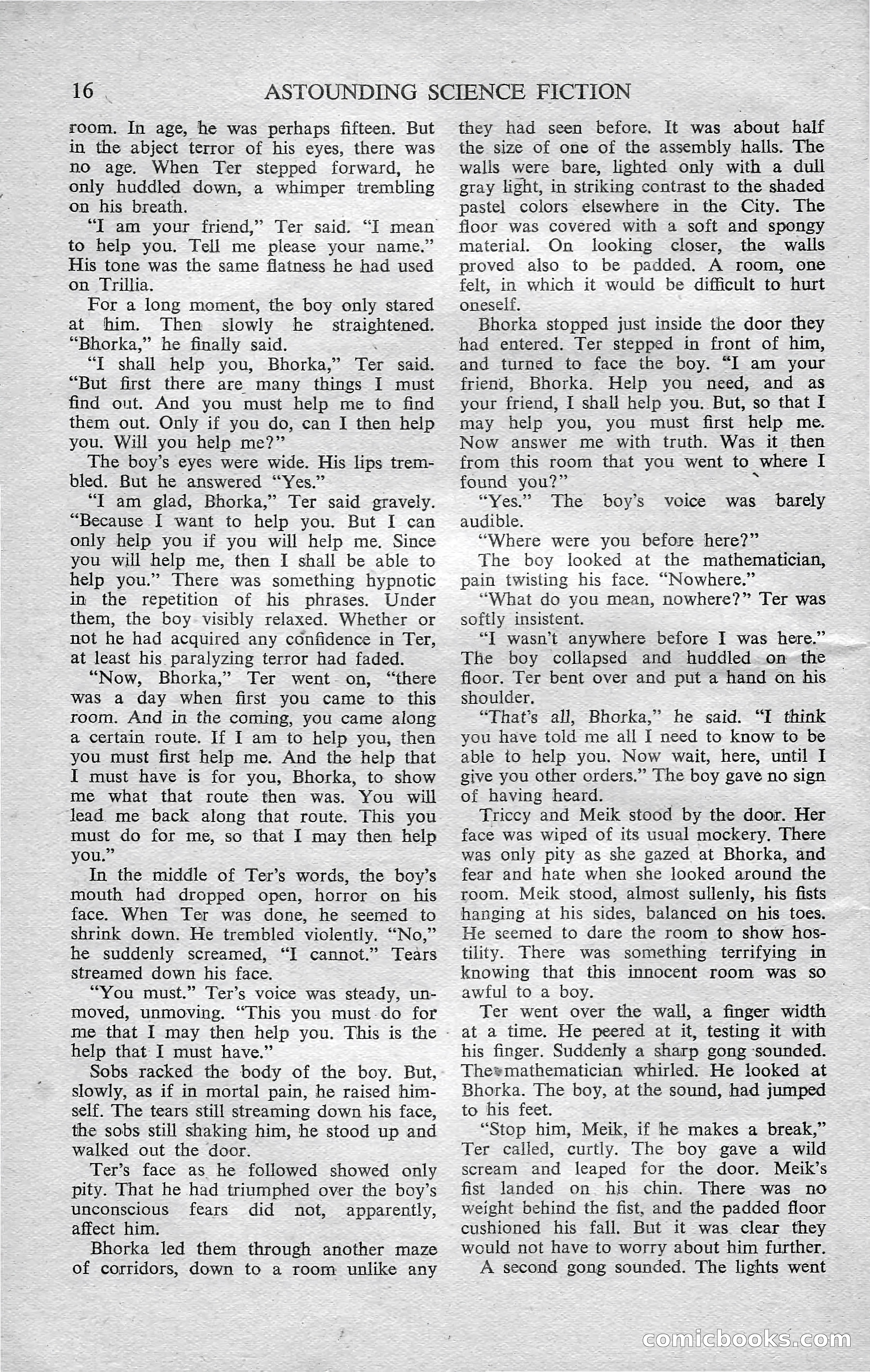 Astounding Science Fiction, February 1952 (British Edition) — page 18 of 68