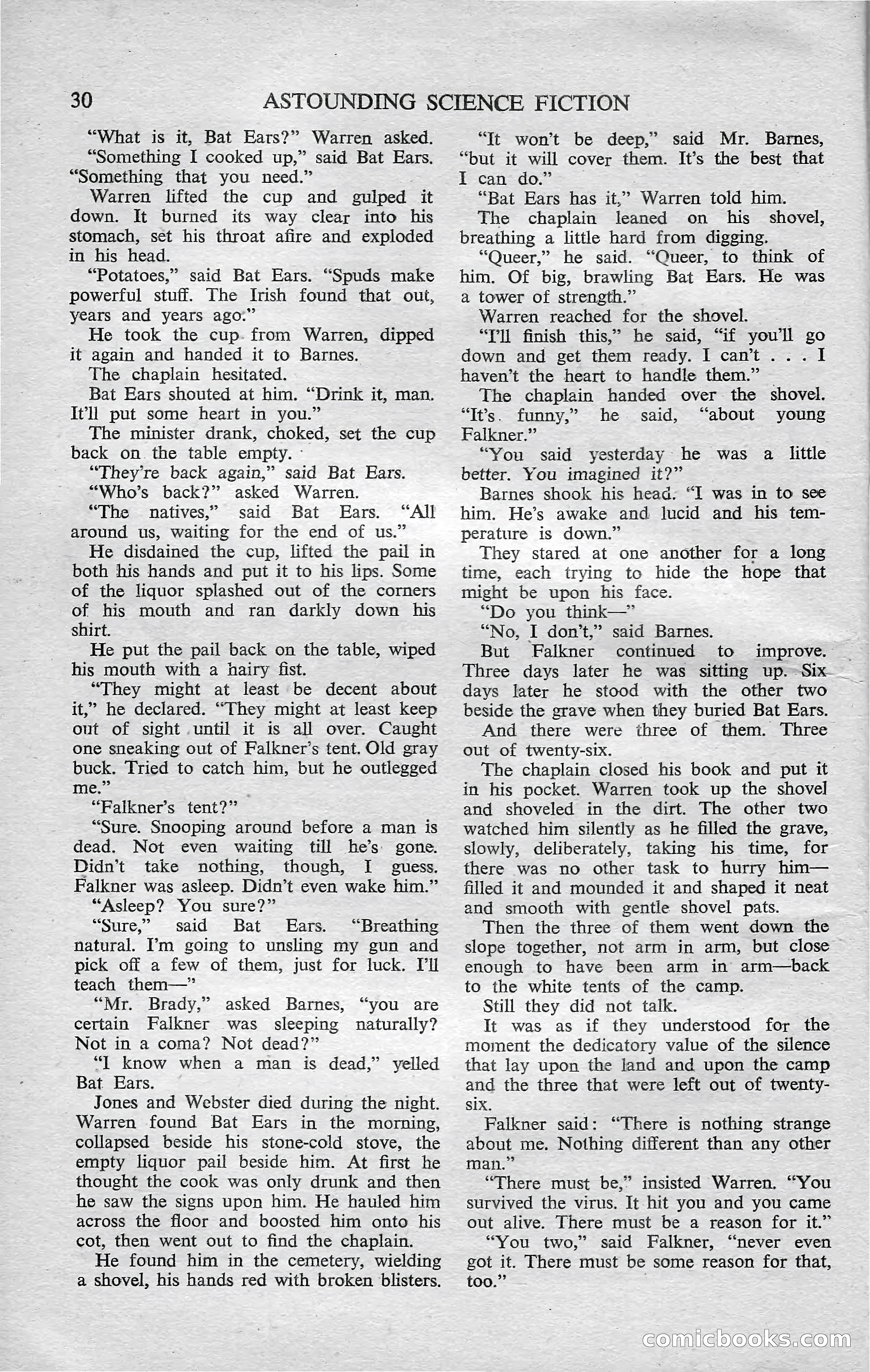 Astounding Science Fiction, February 1952 (British Edition) — page 33 of 68