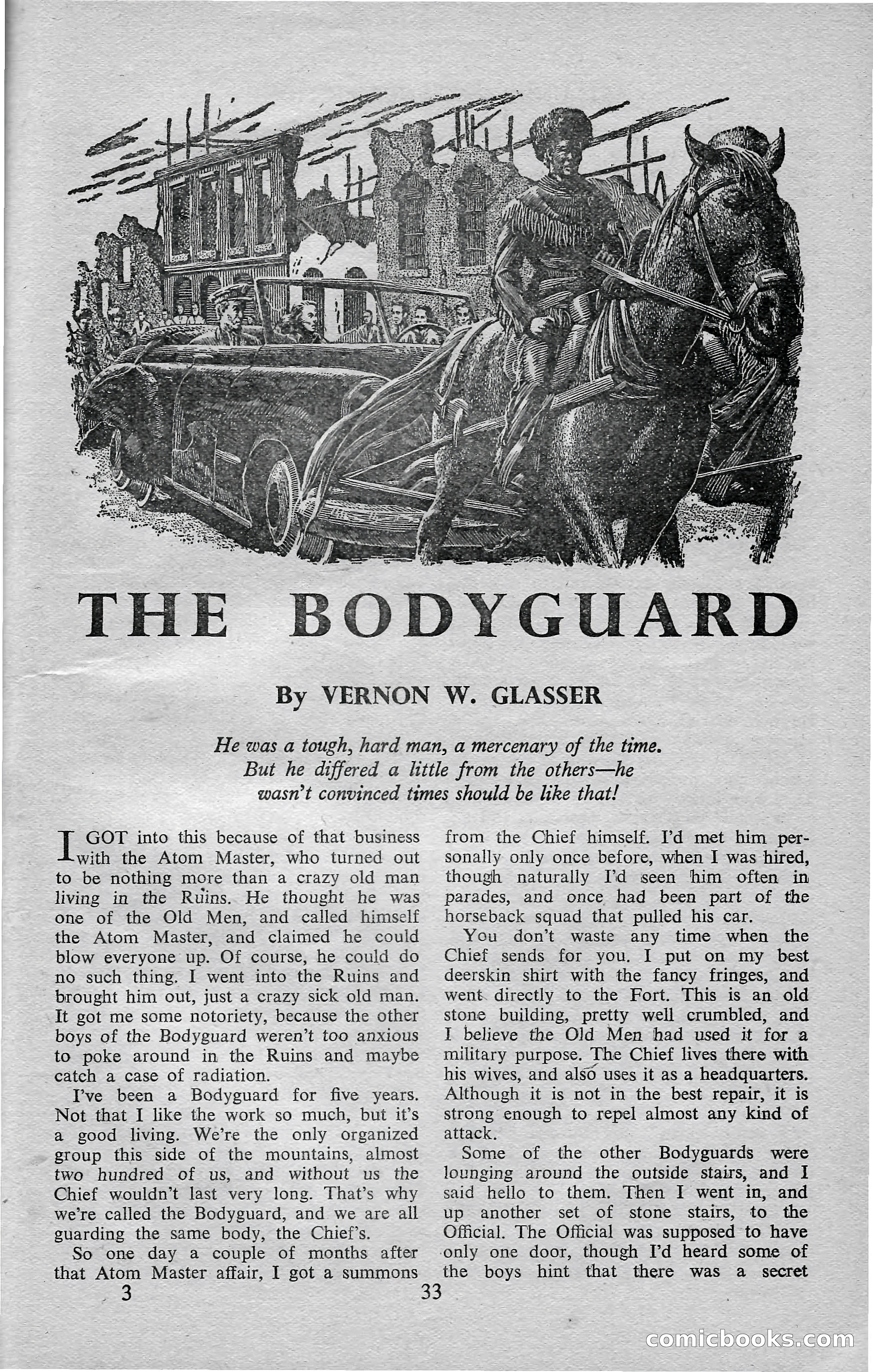 Astounding Science Fiction, February 1952 (British Edition) — page 35 of 68